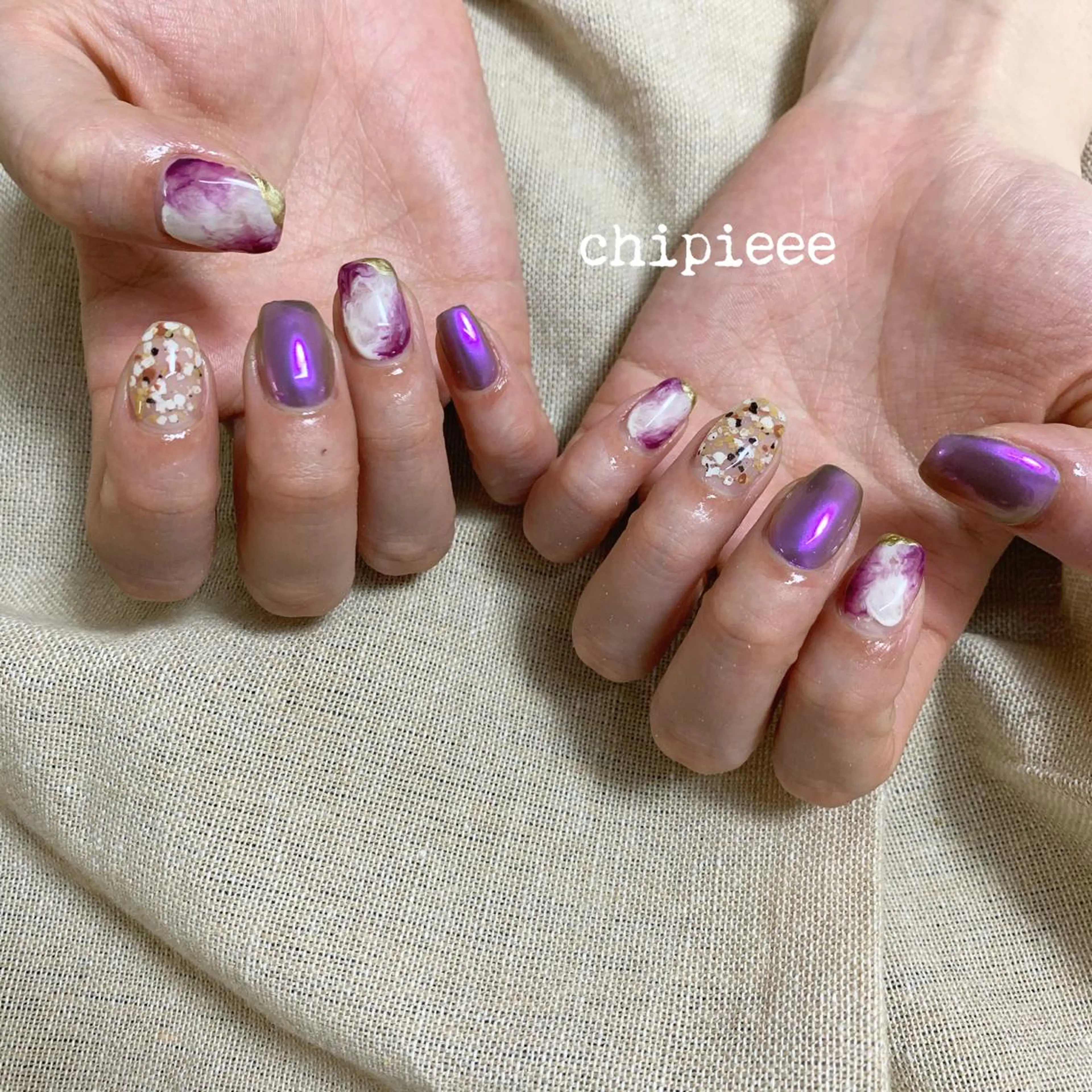 ネイル charme所属・. SHIORIのネイルデザイン