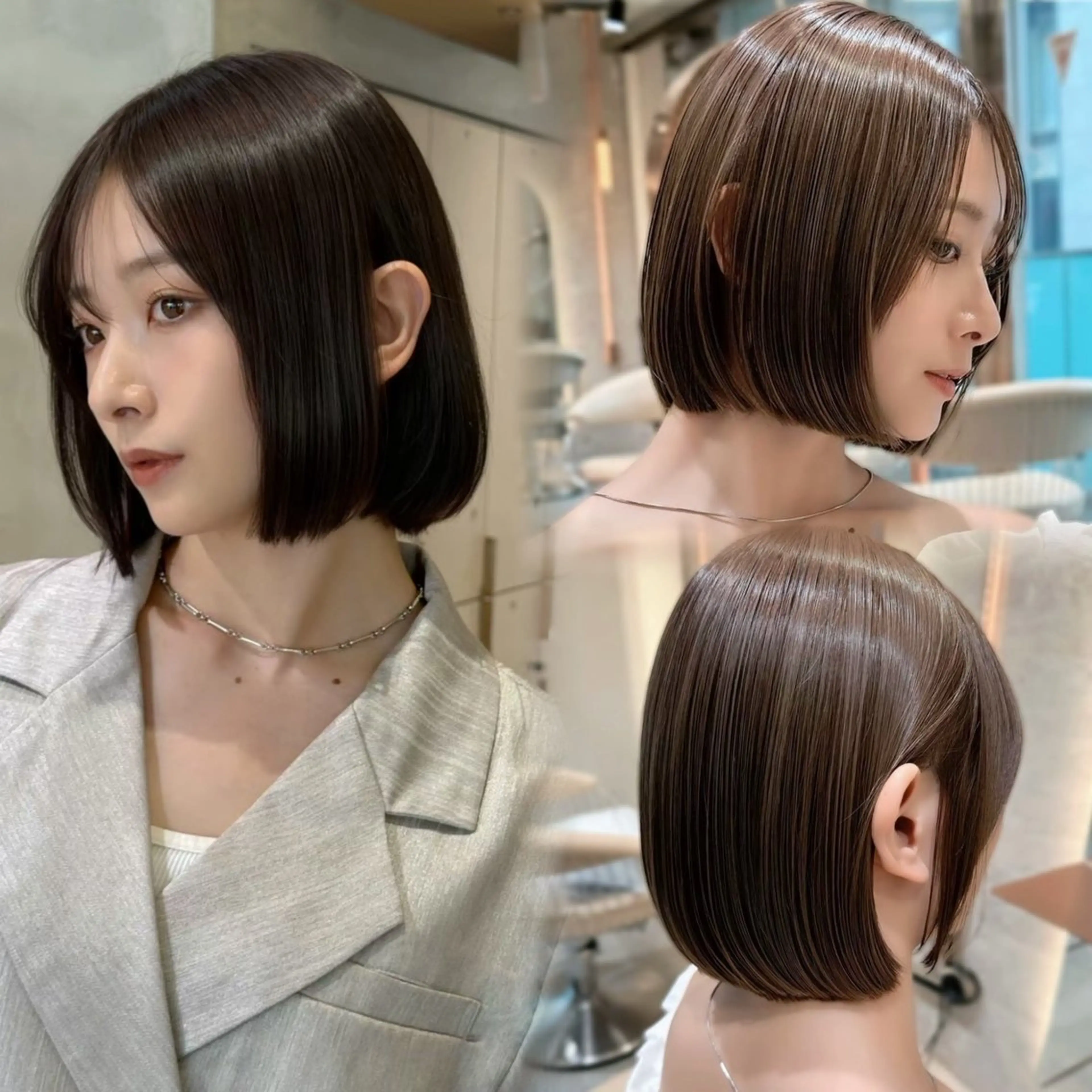 トレンドボブ💎超音波トリートメント🪞🧴　タッセルボブ/ミニボブ/韓国風ボブ/レイヤーボブの写真