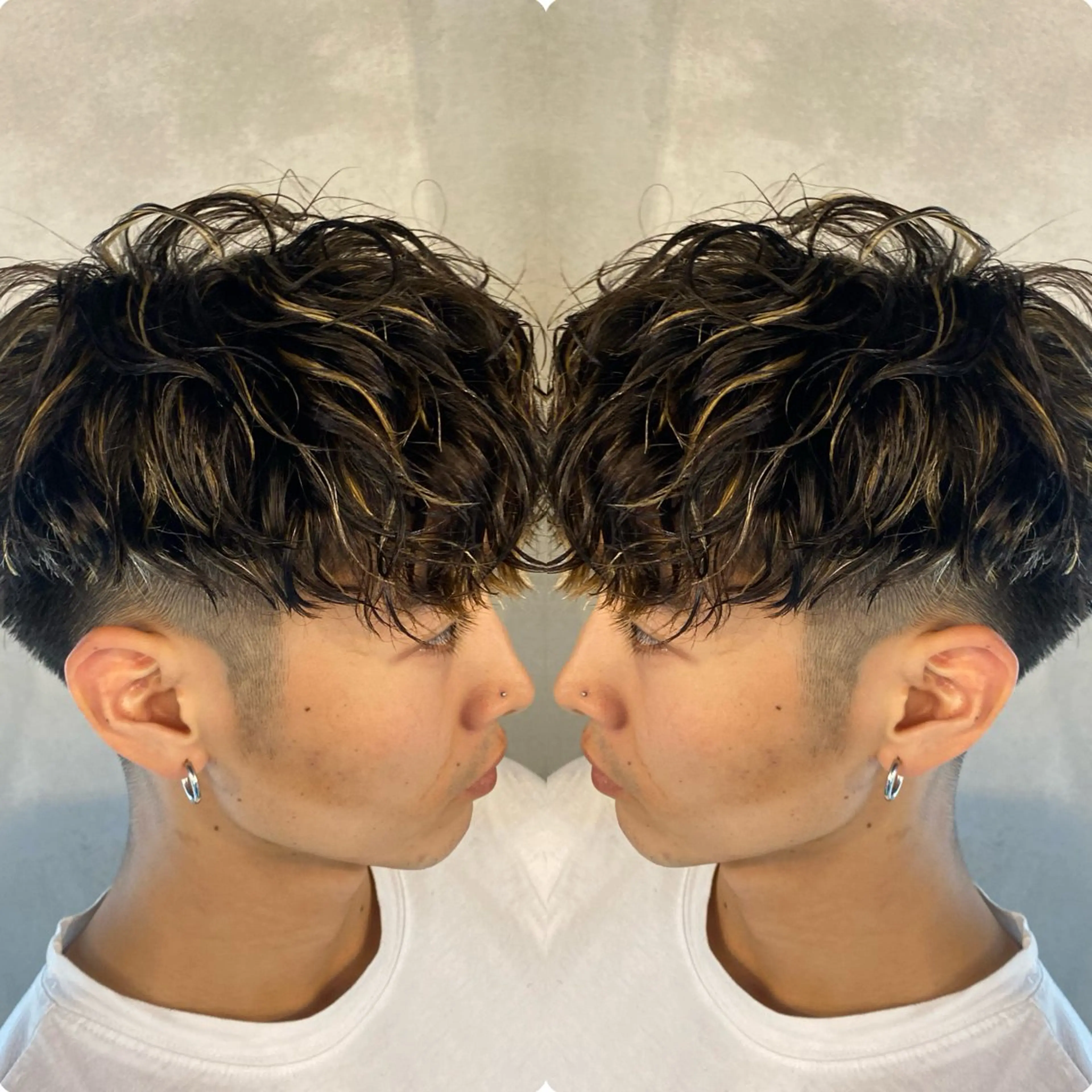 ショート 👑曲がる縮毛矯正 /パーマ👑ショウのヘアスタイル