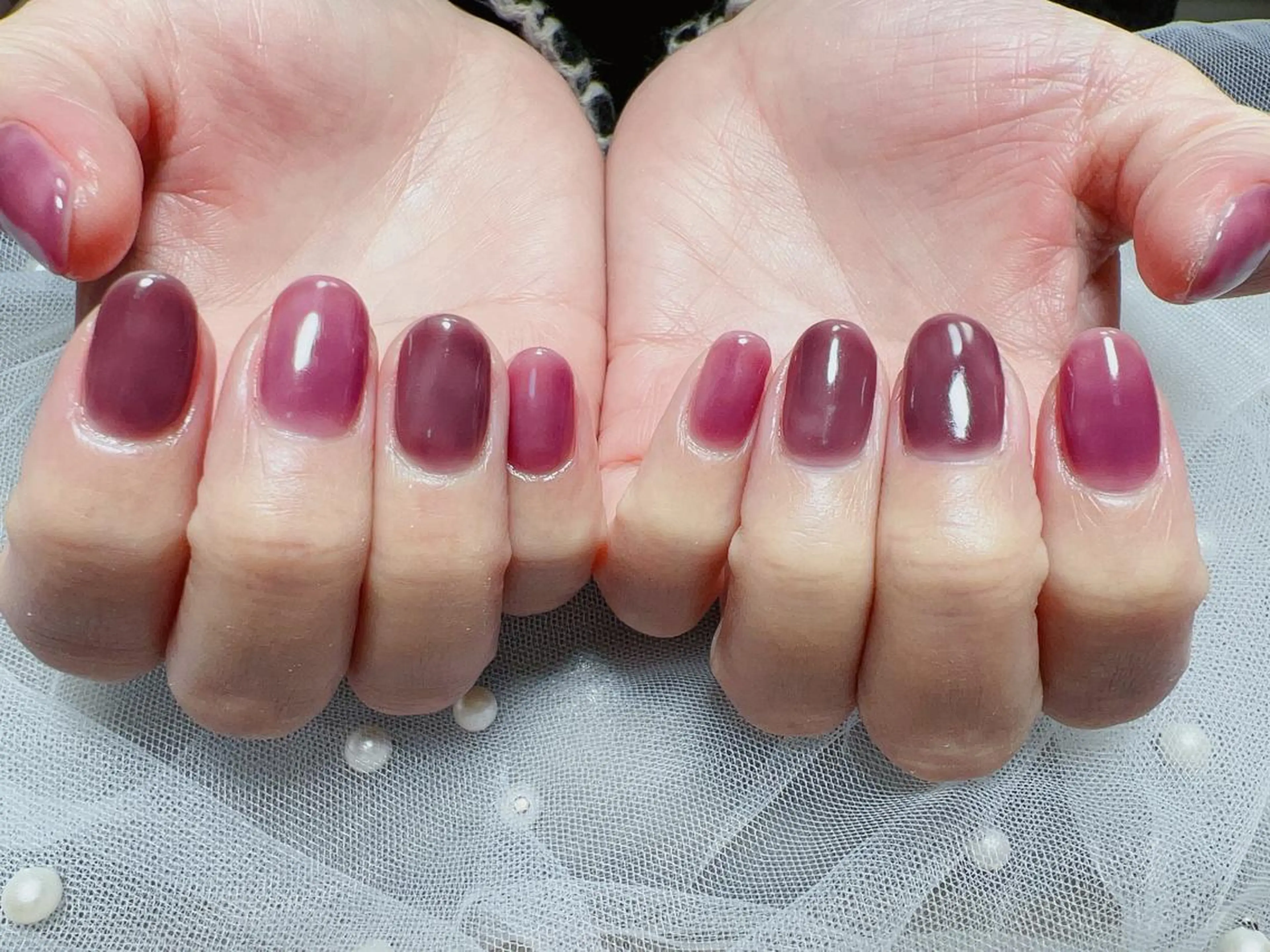 ショート カラー ネイル ハンドネイル Nail NaNaのネイルデザイン