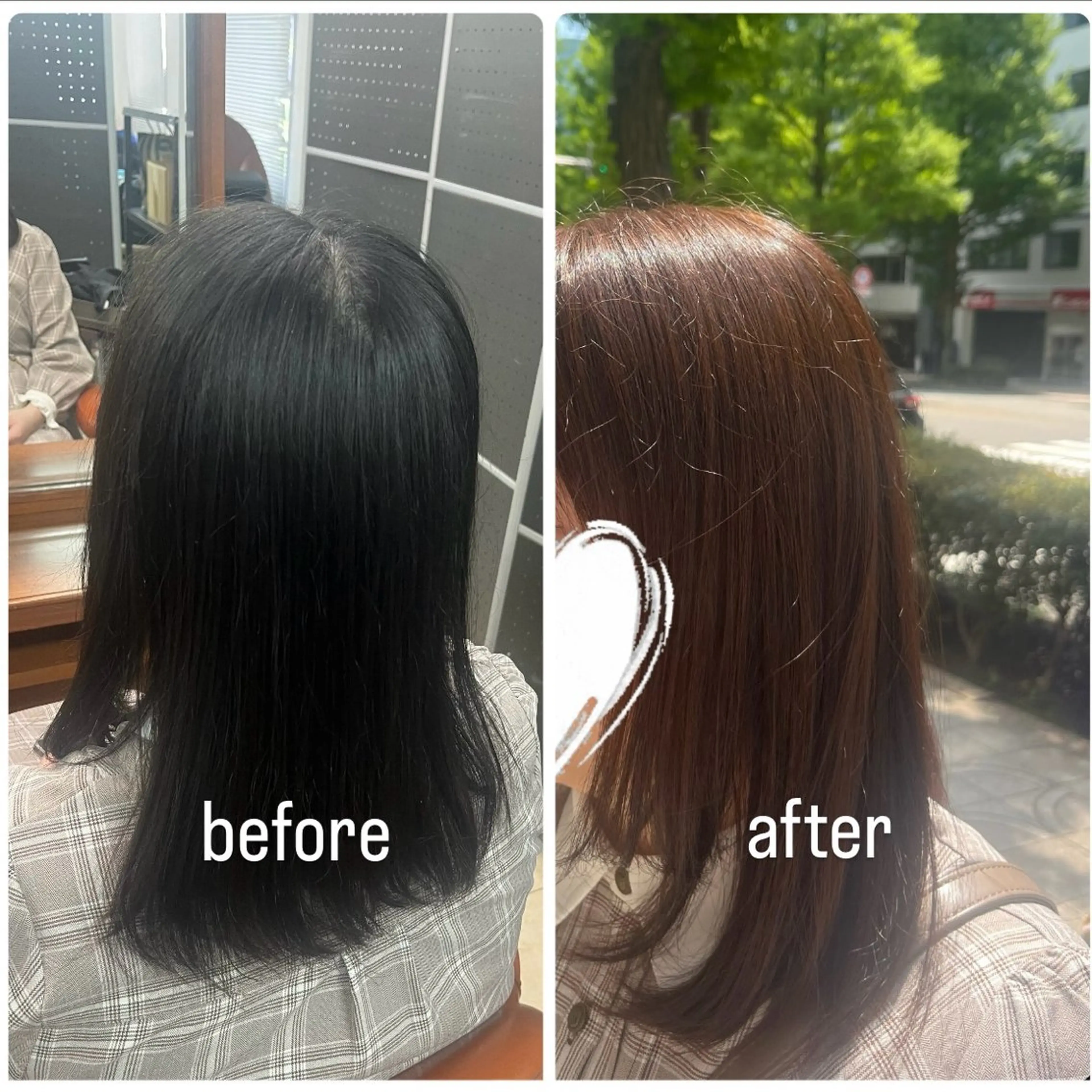 カラー 🍑さとう ももか🍑のマツエク・マツパデザイン