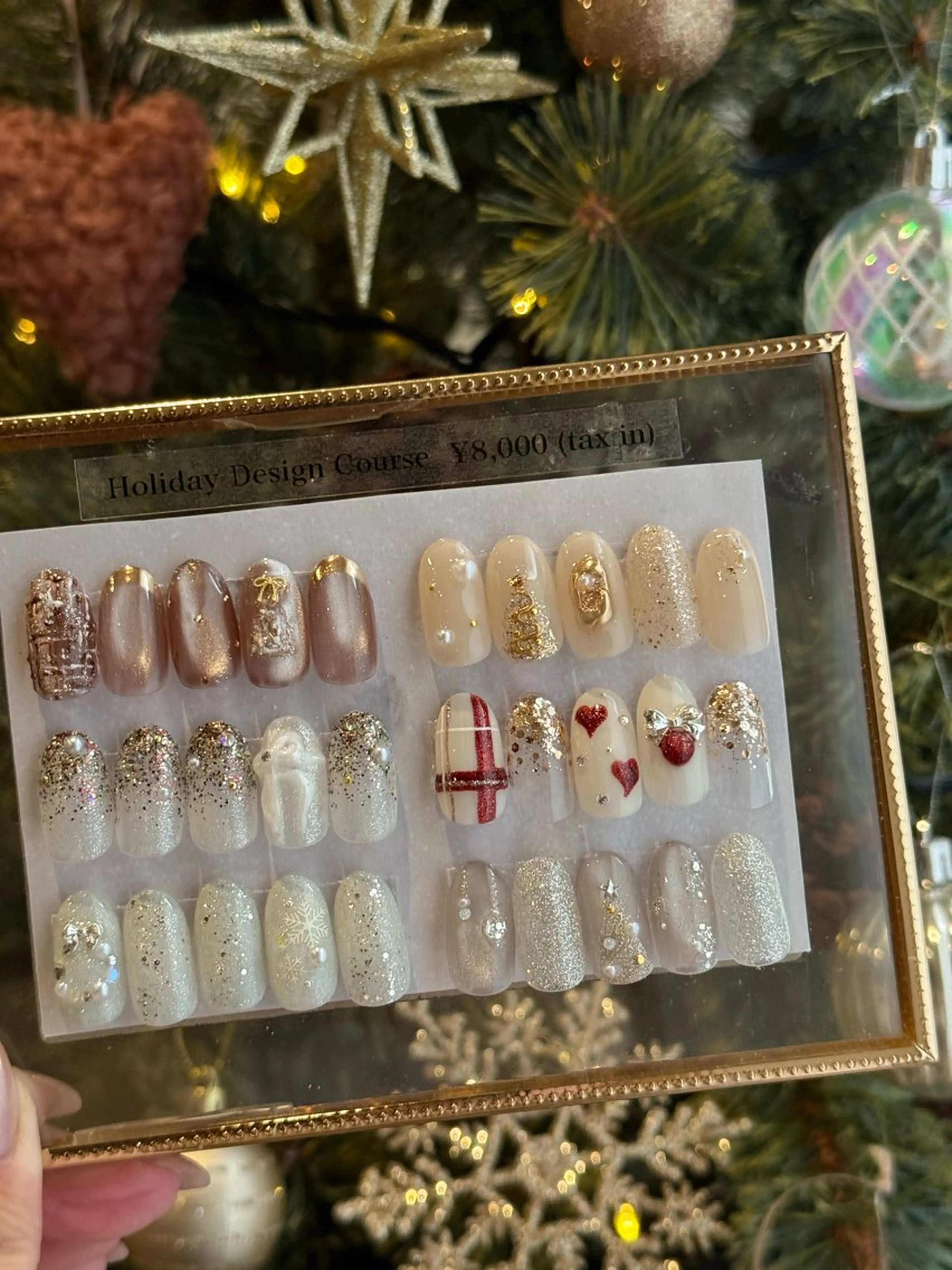 【11.12月限定🎉20%OFF】Holiday design course 🎄の写真