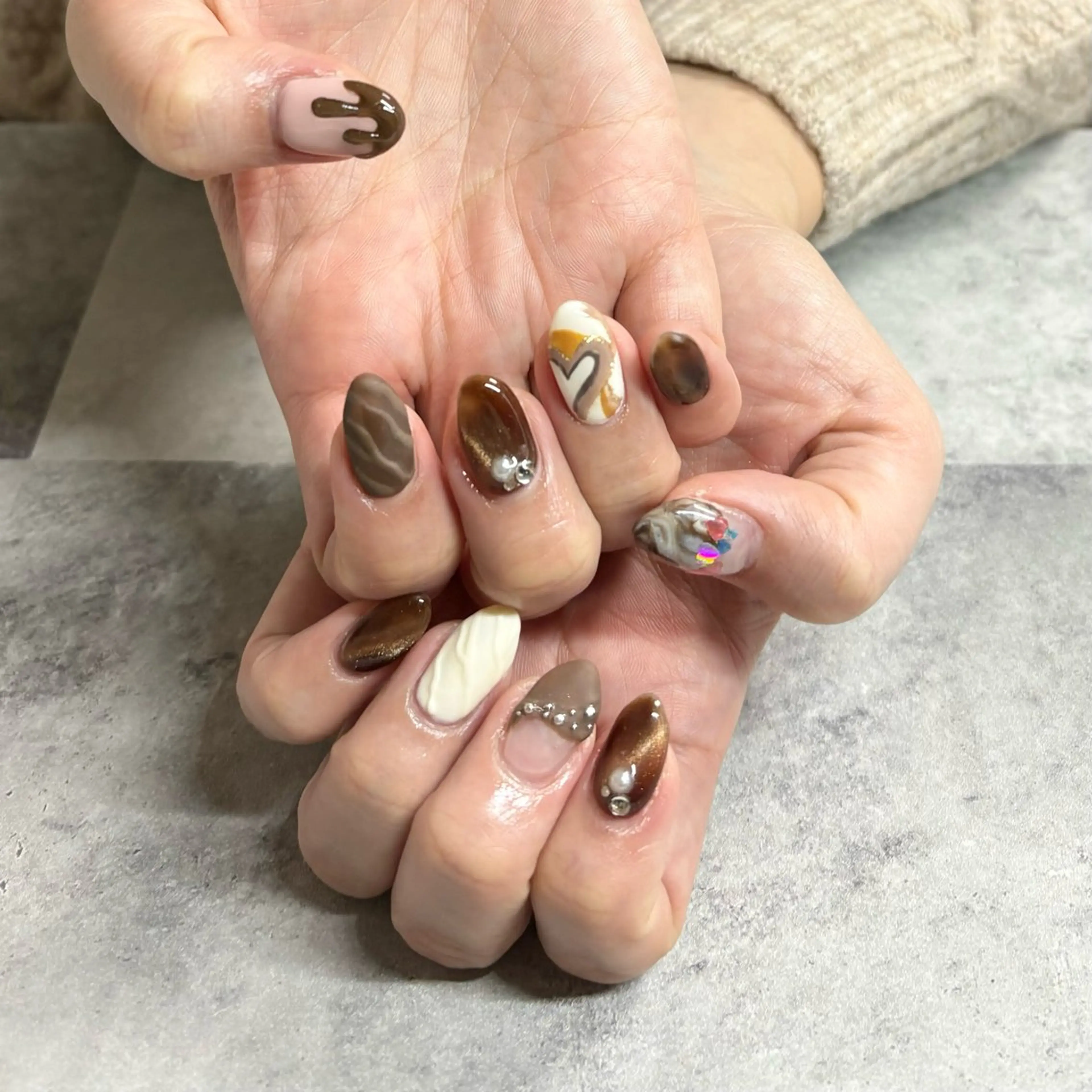 ネイル ハンドネイル FELICE ﾌｪﾘｰﾁｪのネイルデザイン