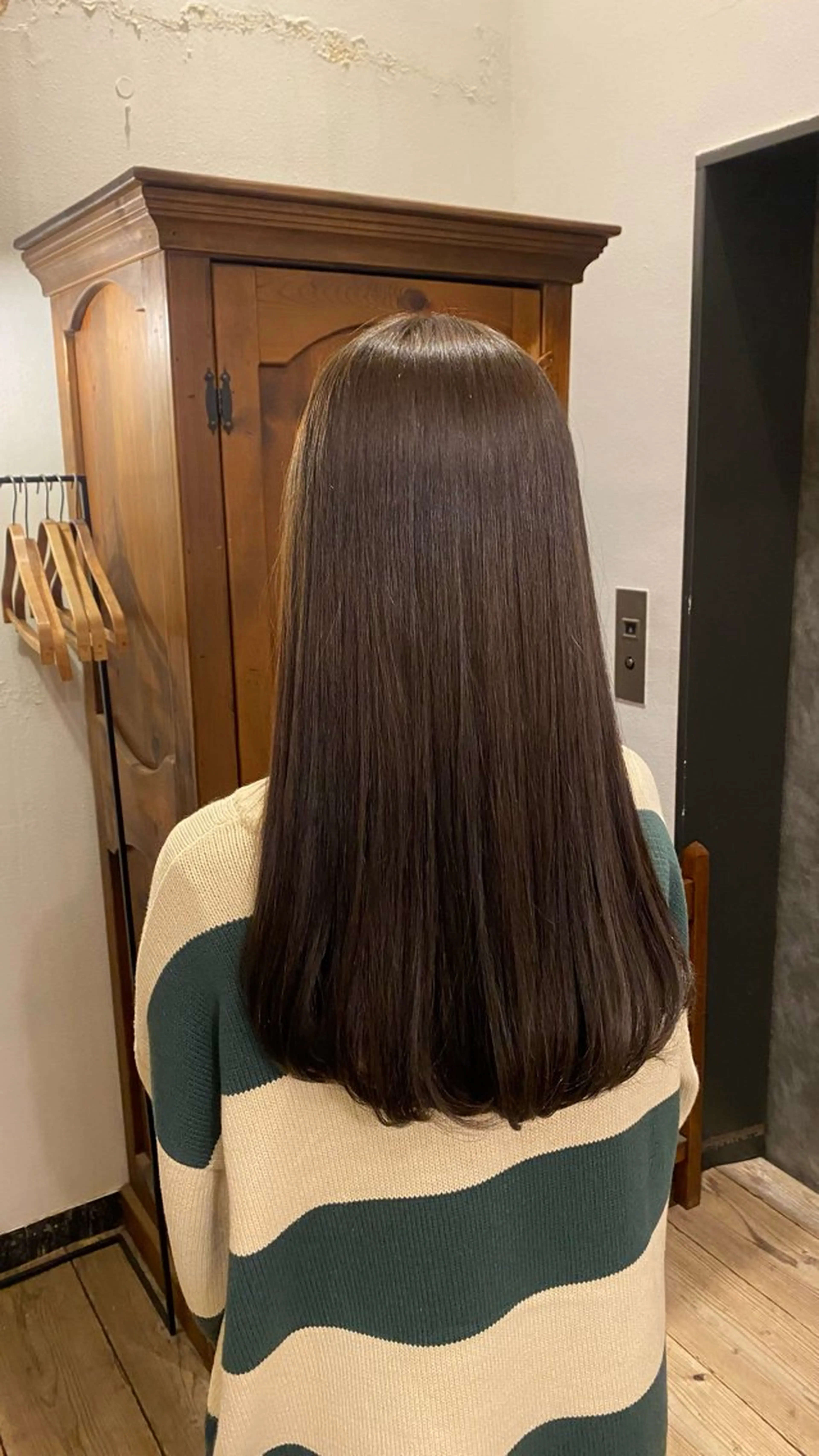 ［🌿おすすめ🌿］【オリーブベージュ/赤み消し】透明感オリーブ系カラー💡＋スタイリング✨の写真