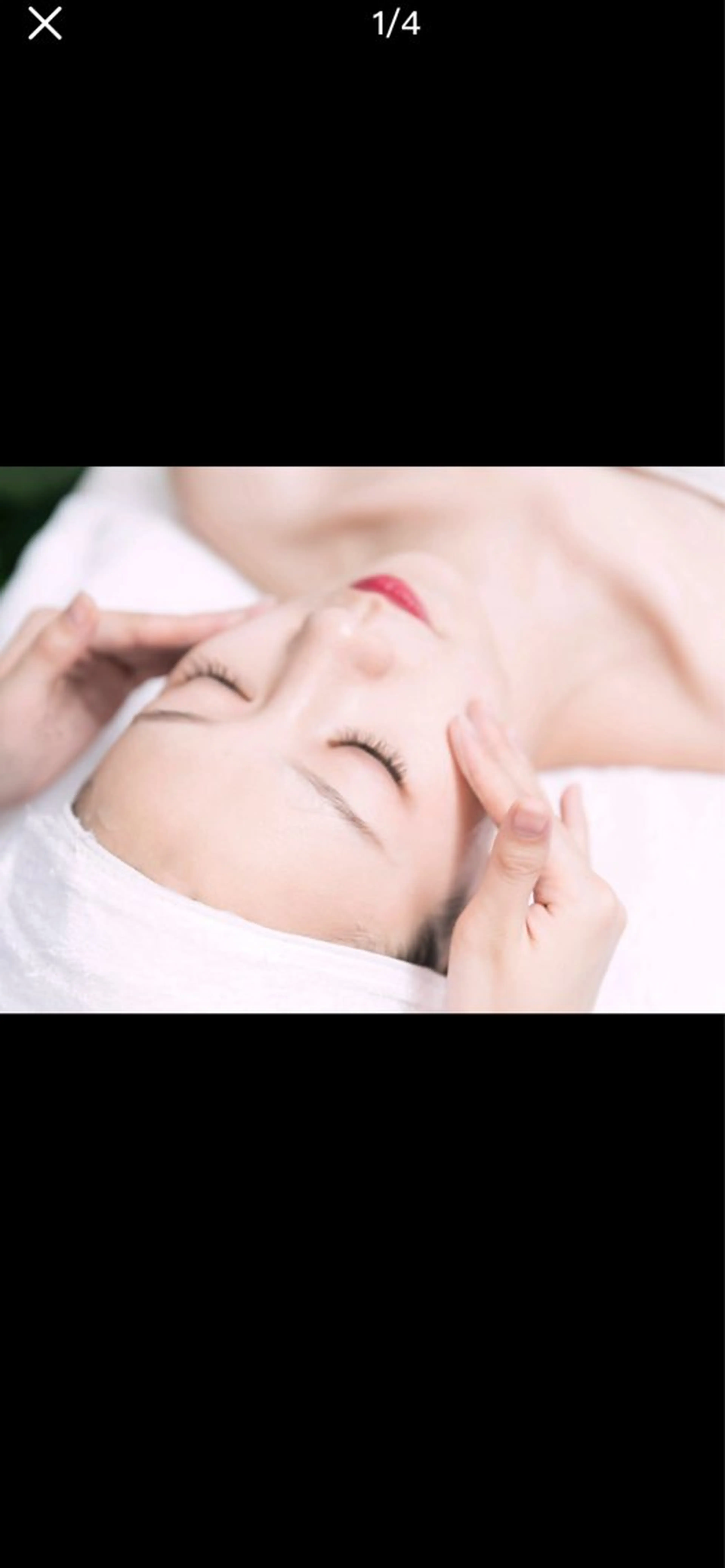 小顔コルギ+ハイパー+超音波洗顔+コラーゲンパック+ヘッドスパ+肩首マッサージ（60分）目安時間80分の写真