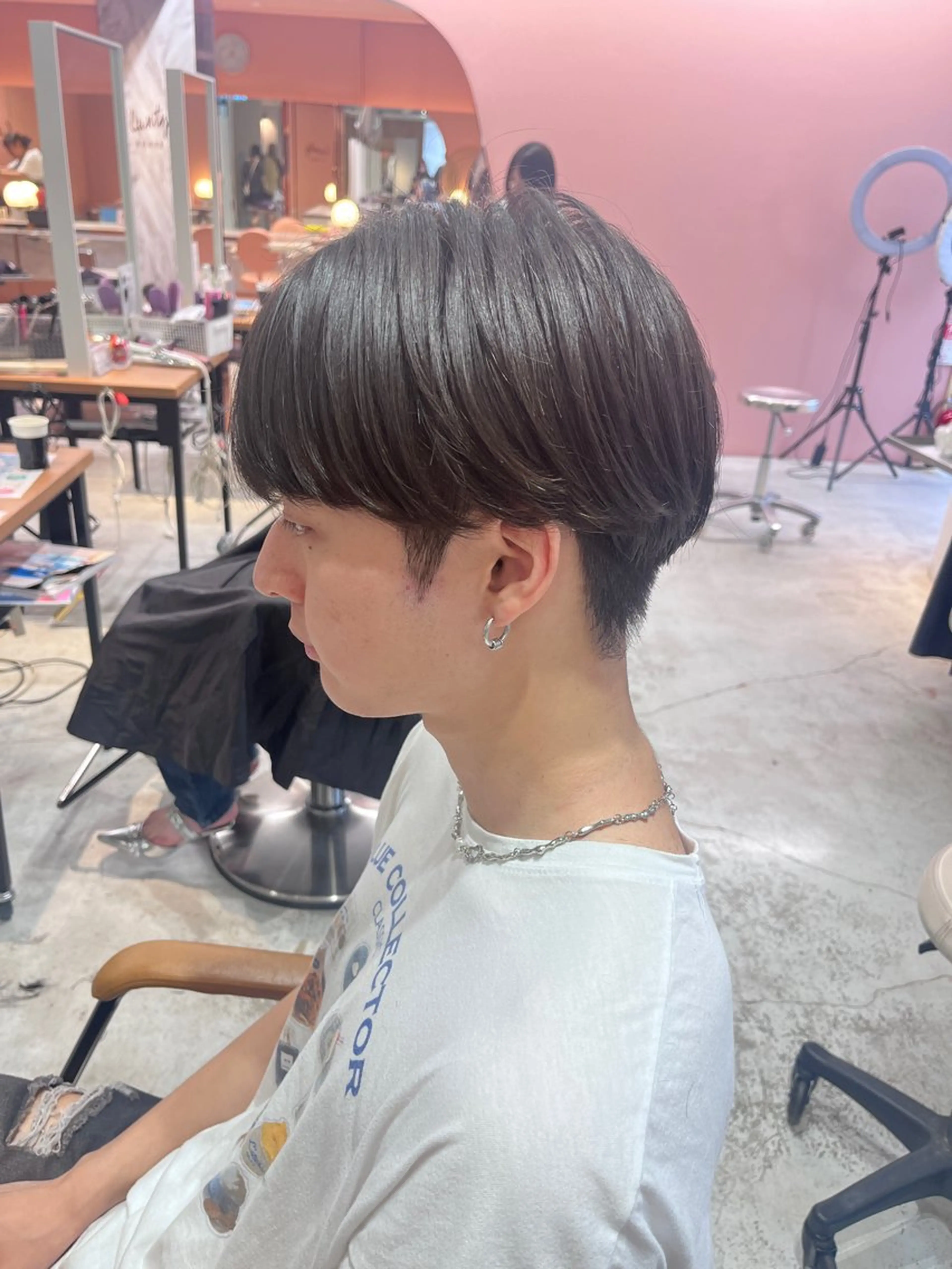 メンズ カット 大阪韓国メンズ特化 LUNAのヘアスタイル