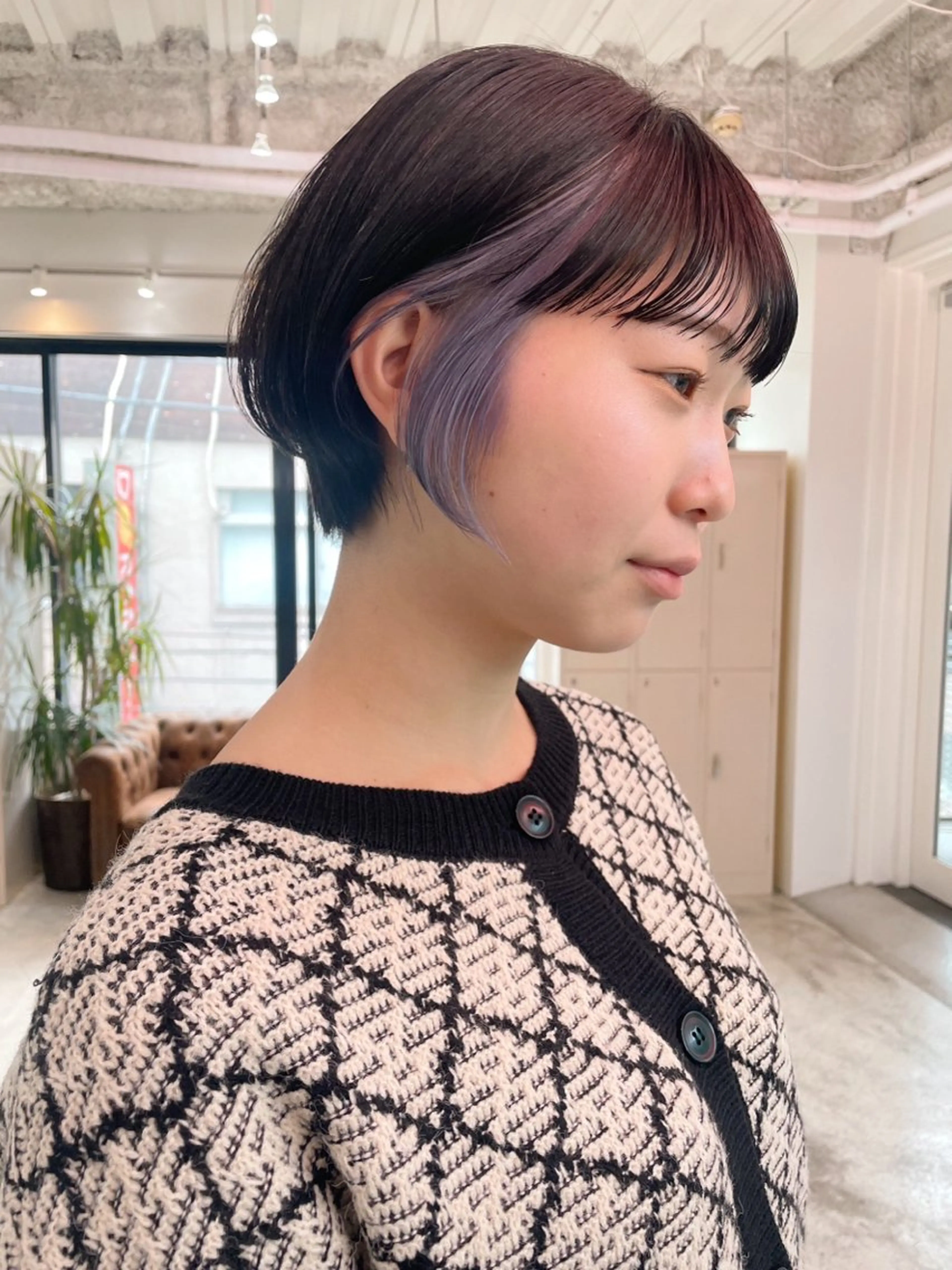 🤍インナーカラー🤍カラー＋選べるトリートメント(ブリーチ1回込)の写真