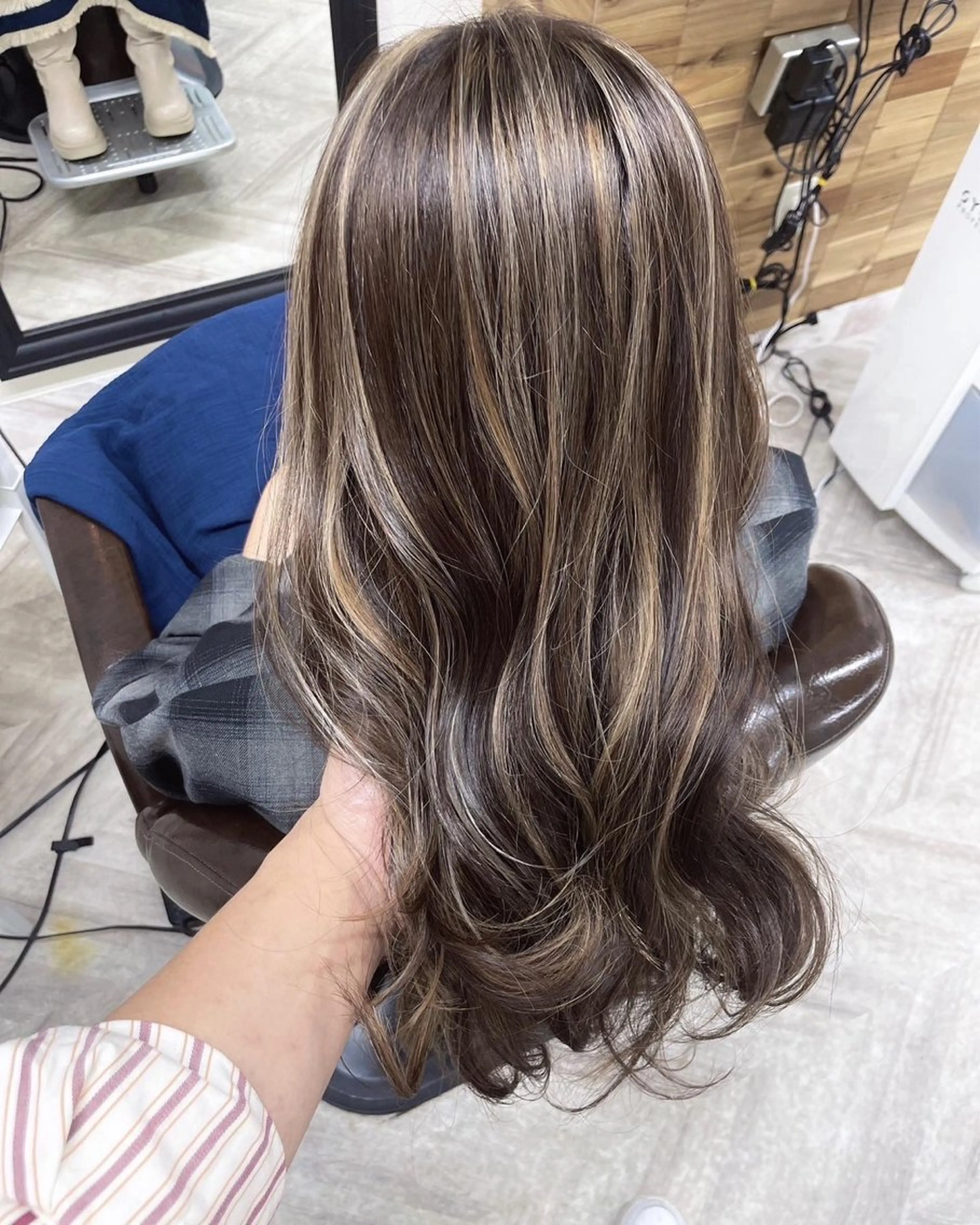 カラー Li'a【リア】 Sanaのヘアスタイル