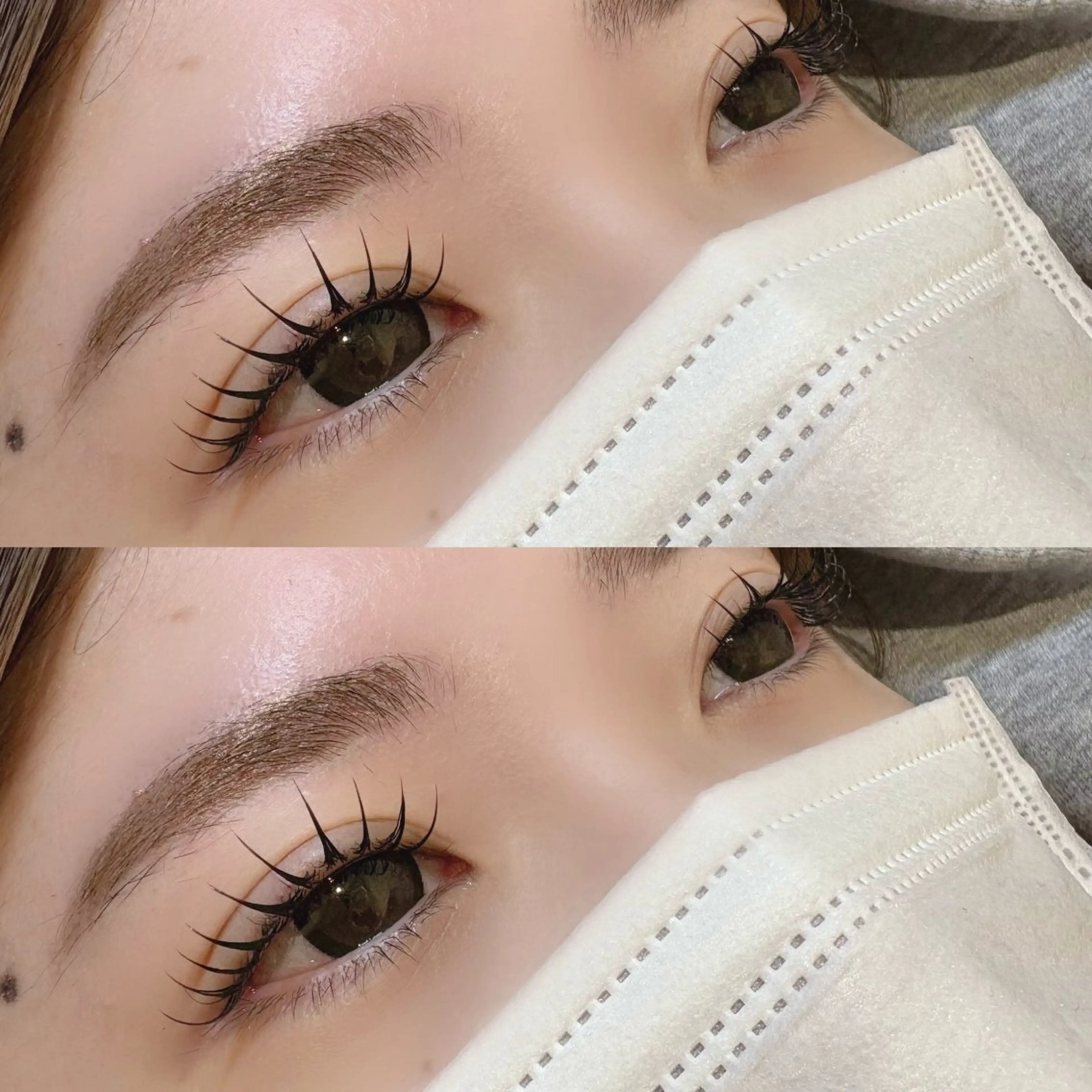 マツエク・マツパ 𝑔𝑟𝑎𝑐𝑒 𝑁𝐴𝑁𝑂🤍のマツエク・マツパデザイン