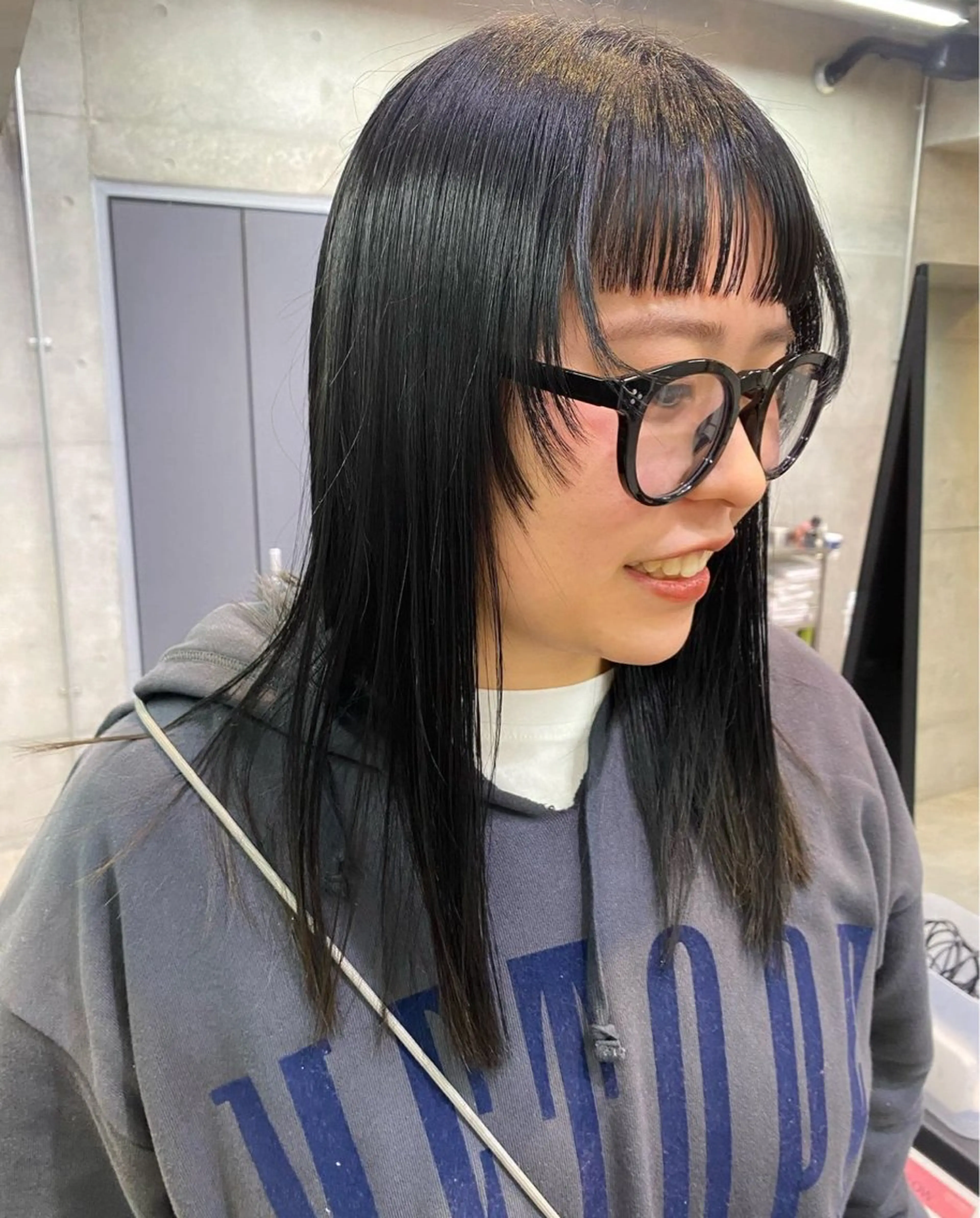 セミロング カラー ヘアカラー トリートメント レイヤー/ブロンド 透明感カラー/ヒロトのヘアスタイル