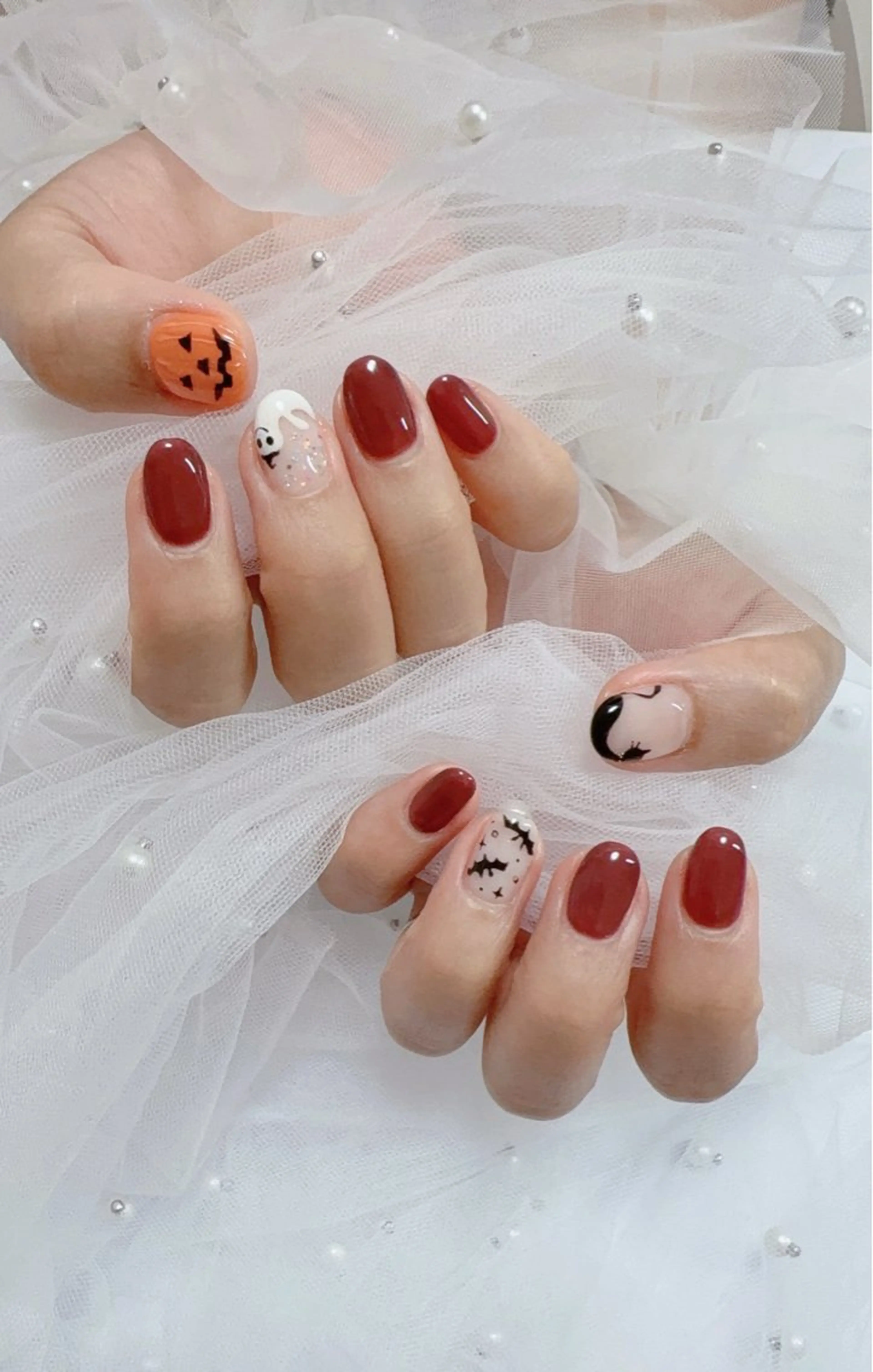 ネイル ハロウィン Li beau nailのネイルデザイン