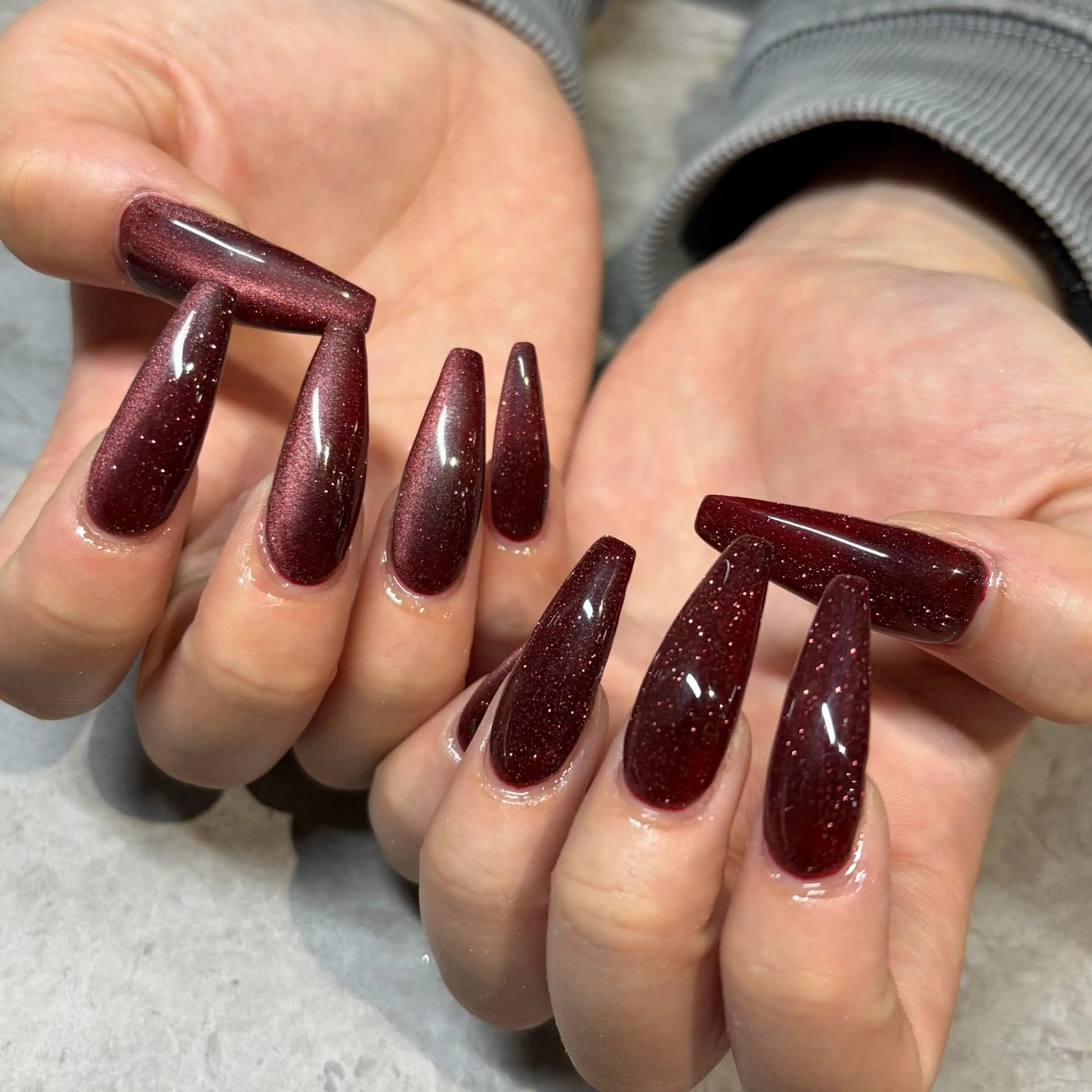 ネイル ワンカラーネイル スカルプネイル ネイルチップ ハンドネイル IROHA NAIL 横山佳那のネイルデザイン