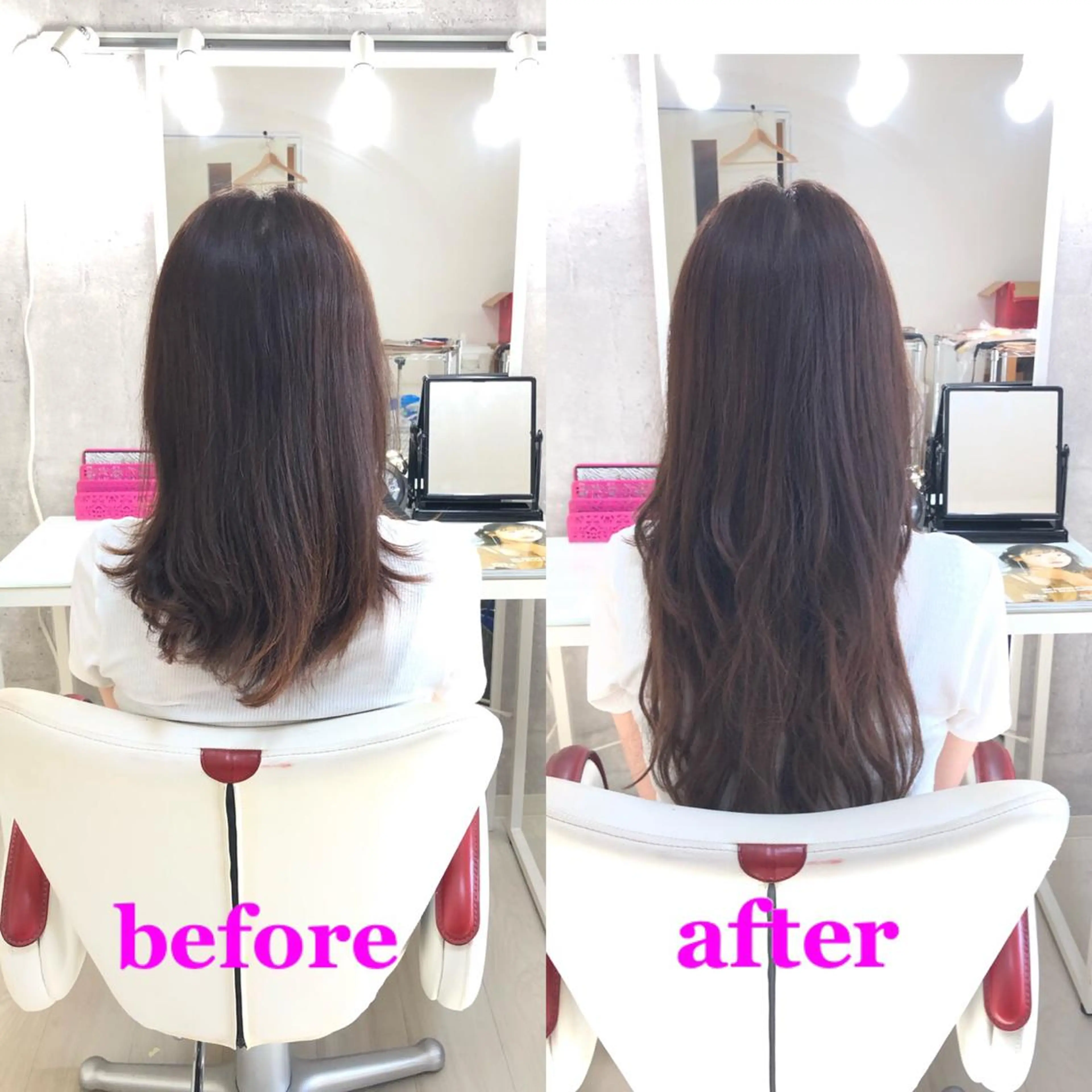 ロング エクステ ドレスアップ心斎橋店所属・🌸ドレスアップ 心斎橋店🌸のヘアスタイル