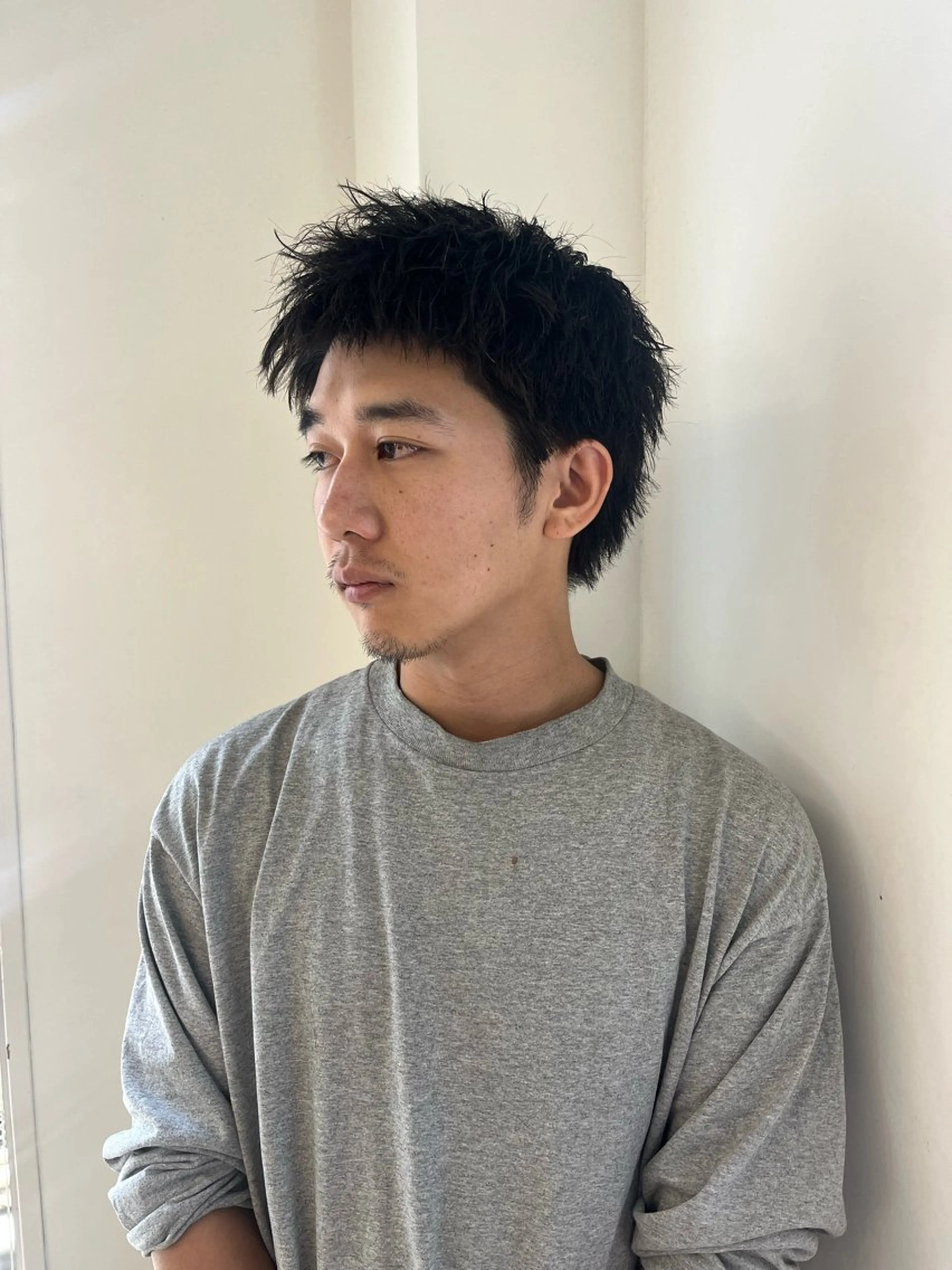 ショート カラー パーマ ヘアアレンジ メンズ ヘアカラー トリートメント 💎髪質改善特化💎 RUITOのヘアスタイル