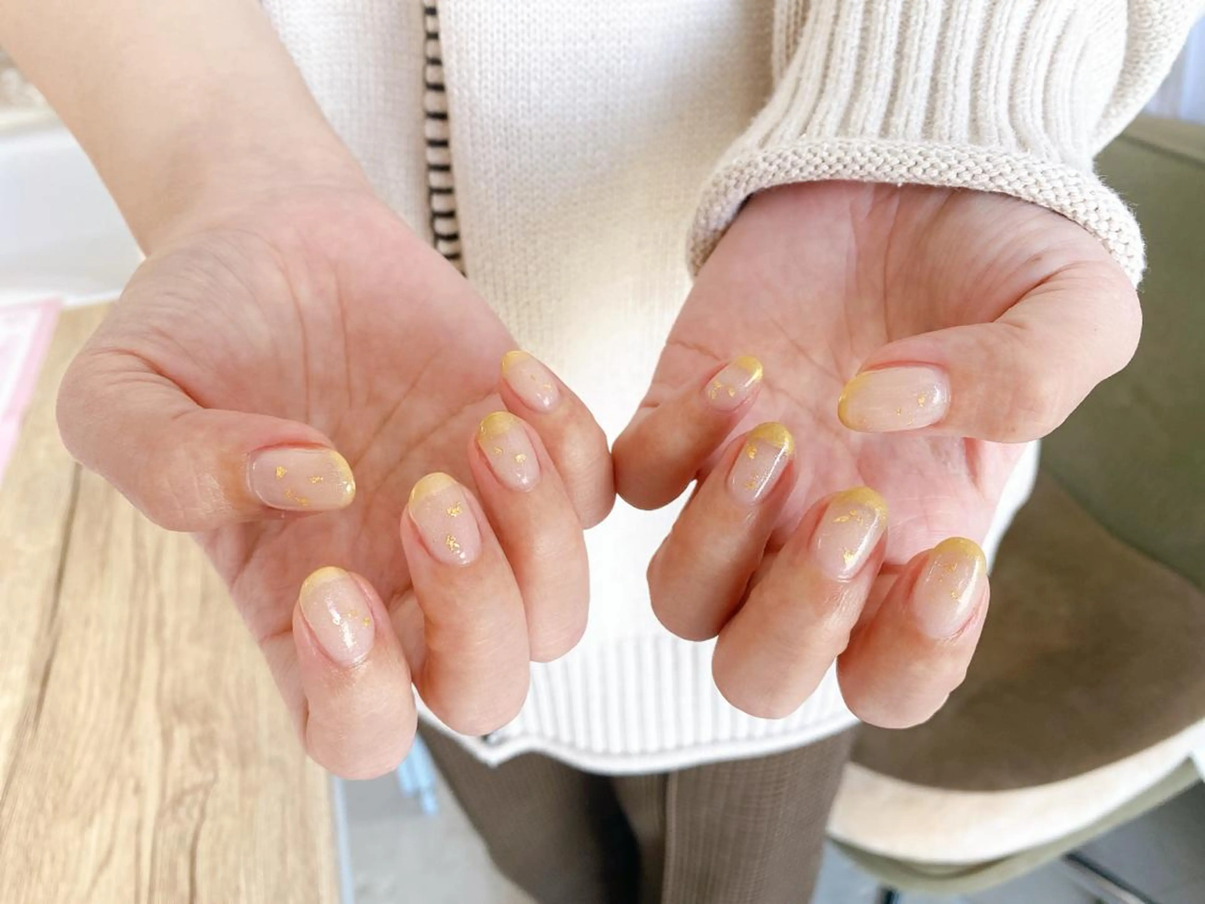 ネイル ゴージャス 持ち込み シンプルネイル ハンドネイル atelier moamのネイルデザイン