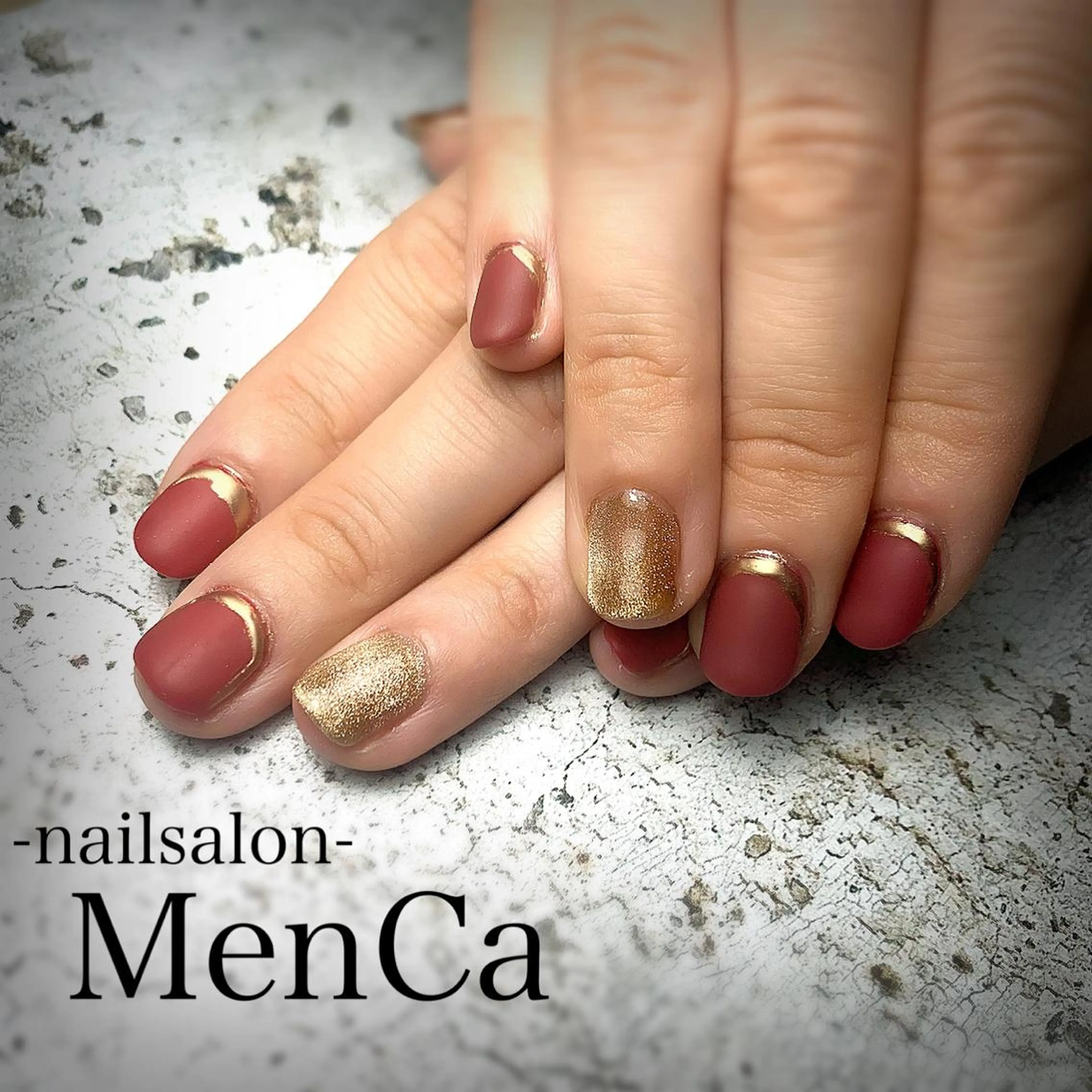 ネイル マグネットネイル ハンドネイル 江崎 景子のネイルデザイン