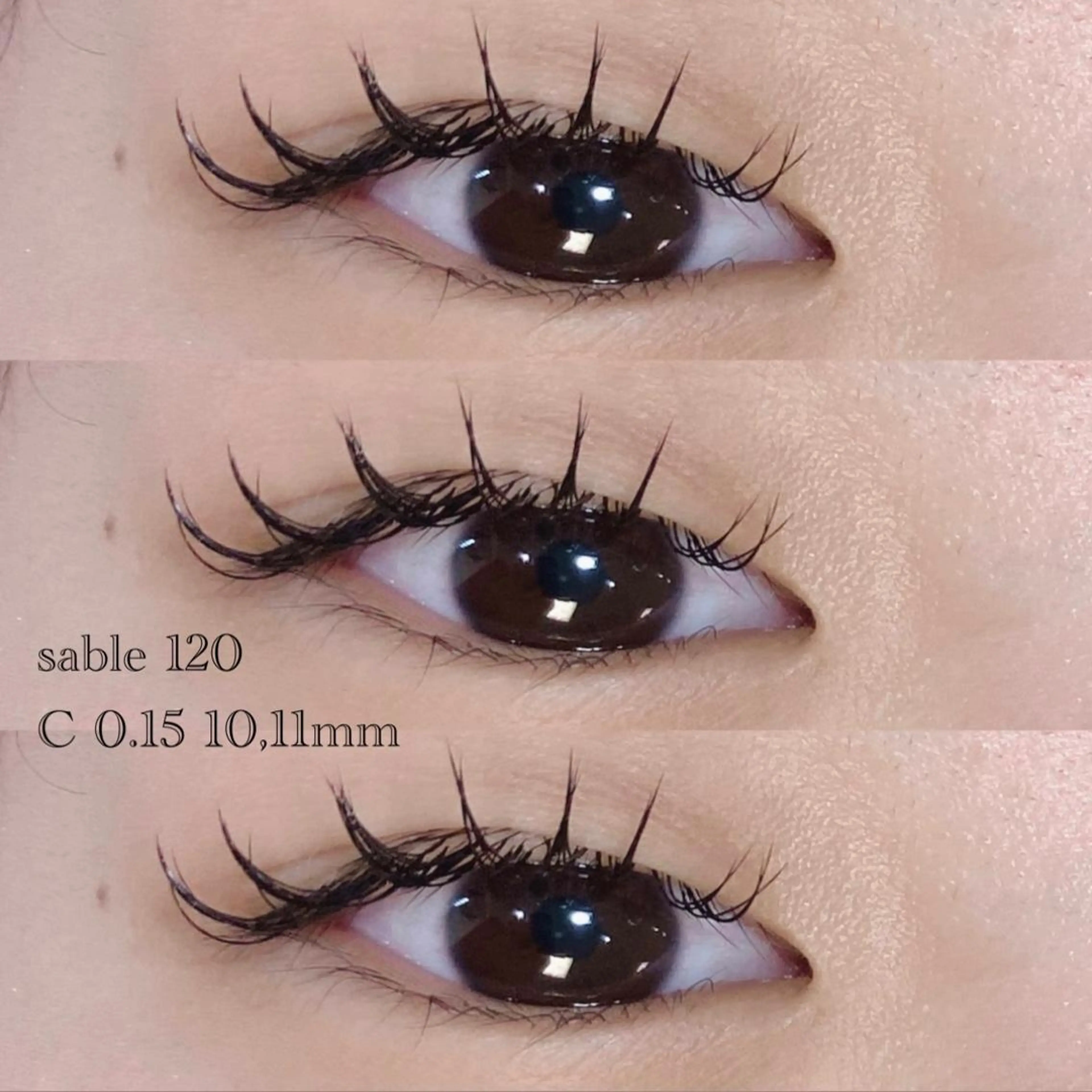 マツエク・マツパ Cカール セーブル OLIVIA 郷家 ♡のマツエク・マツパデザイン