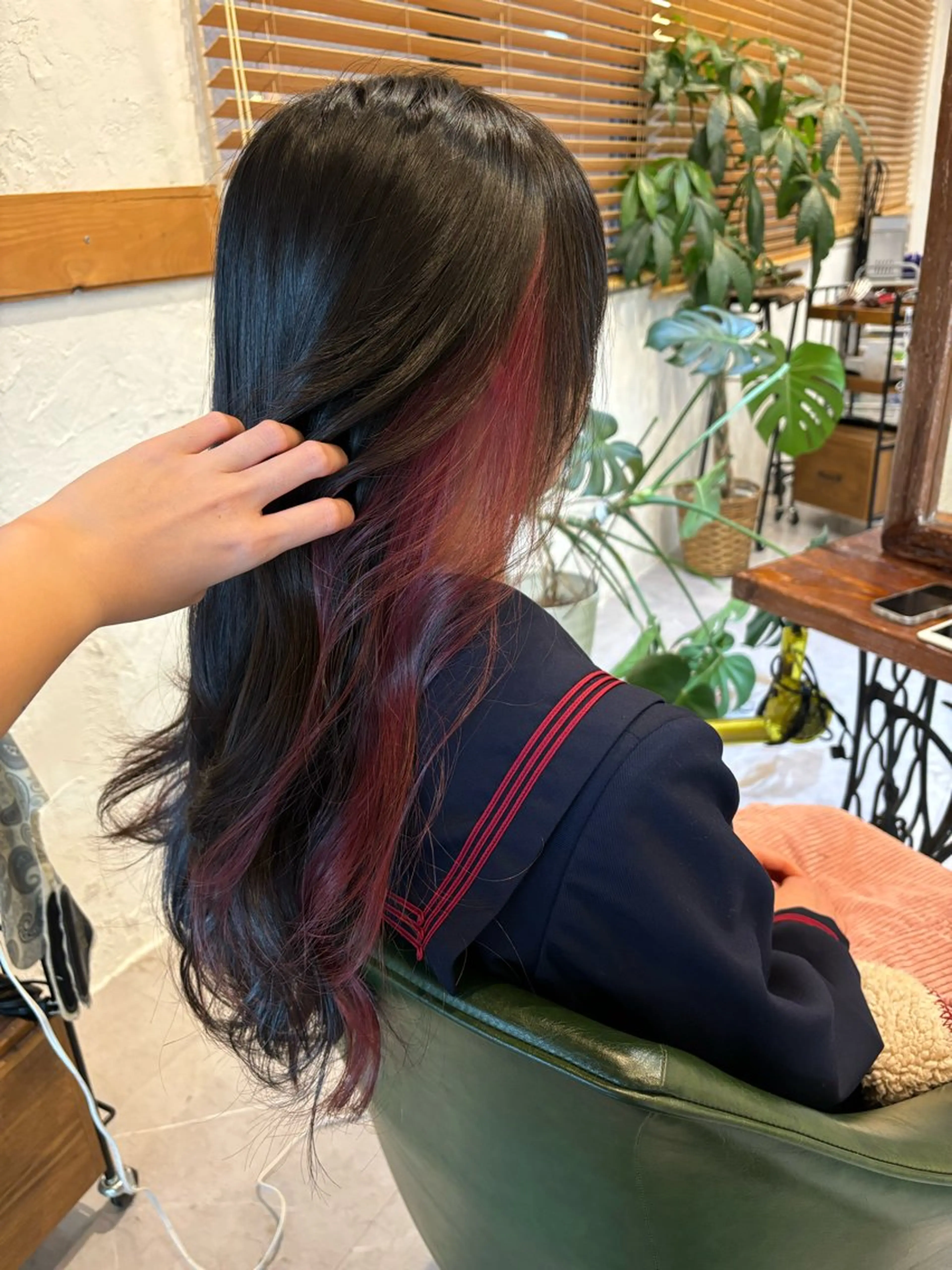 ロング カラー 宮本 玲那のヘアスタイル