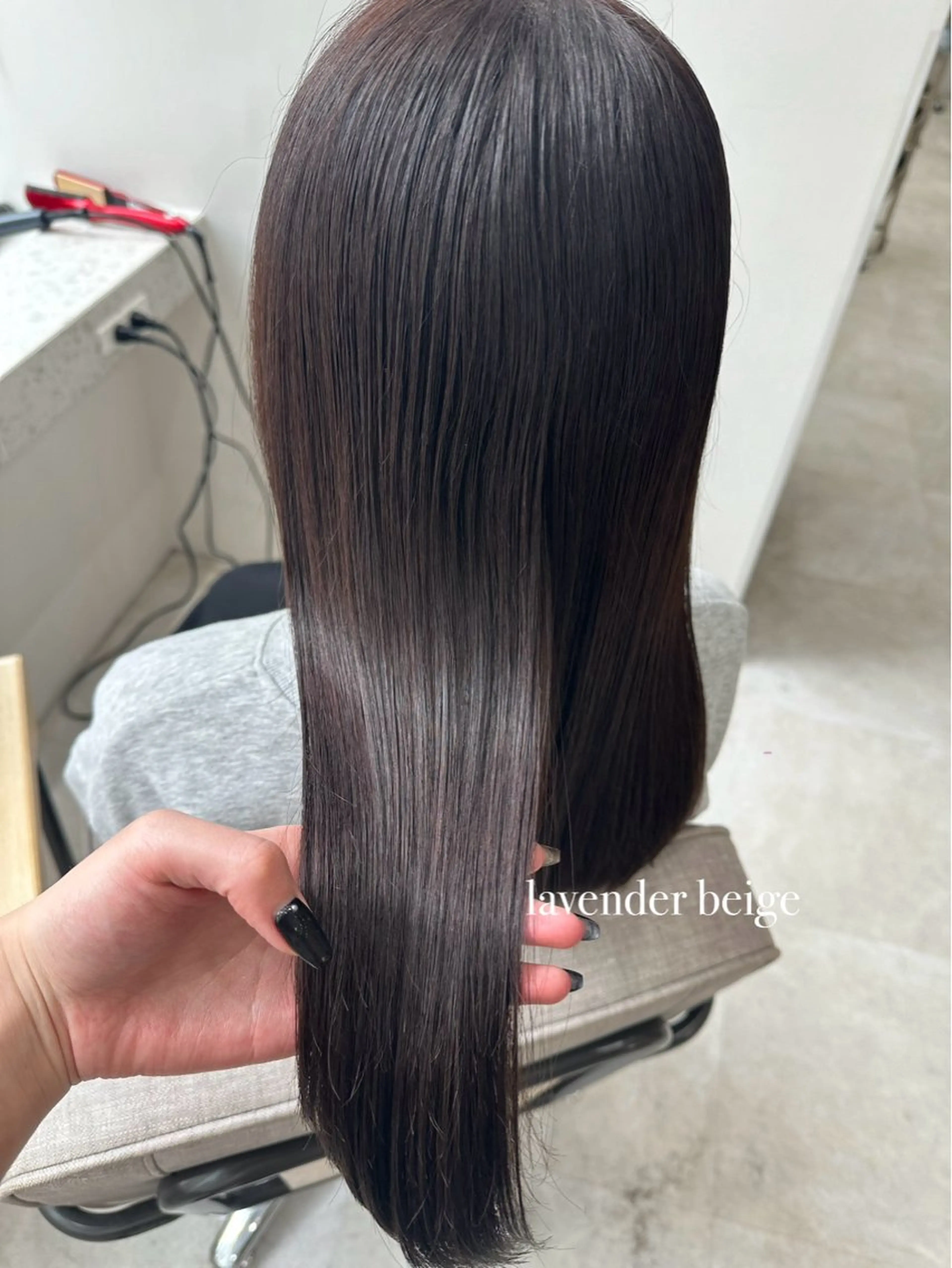 ロング カラー カット ヘアカラー トリートメント 🍓韓国ヘア レイヤ ーカット🍓笠原 葵のヘアスタイル