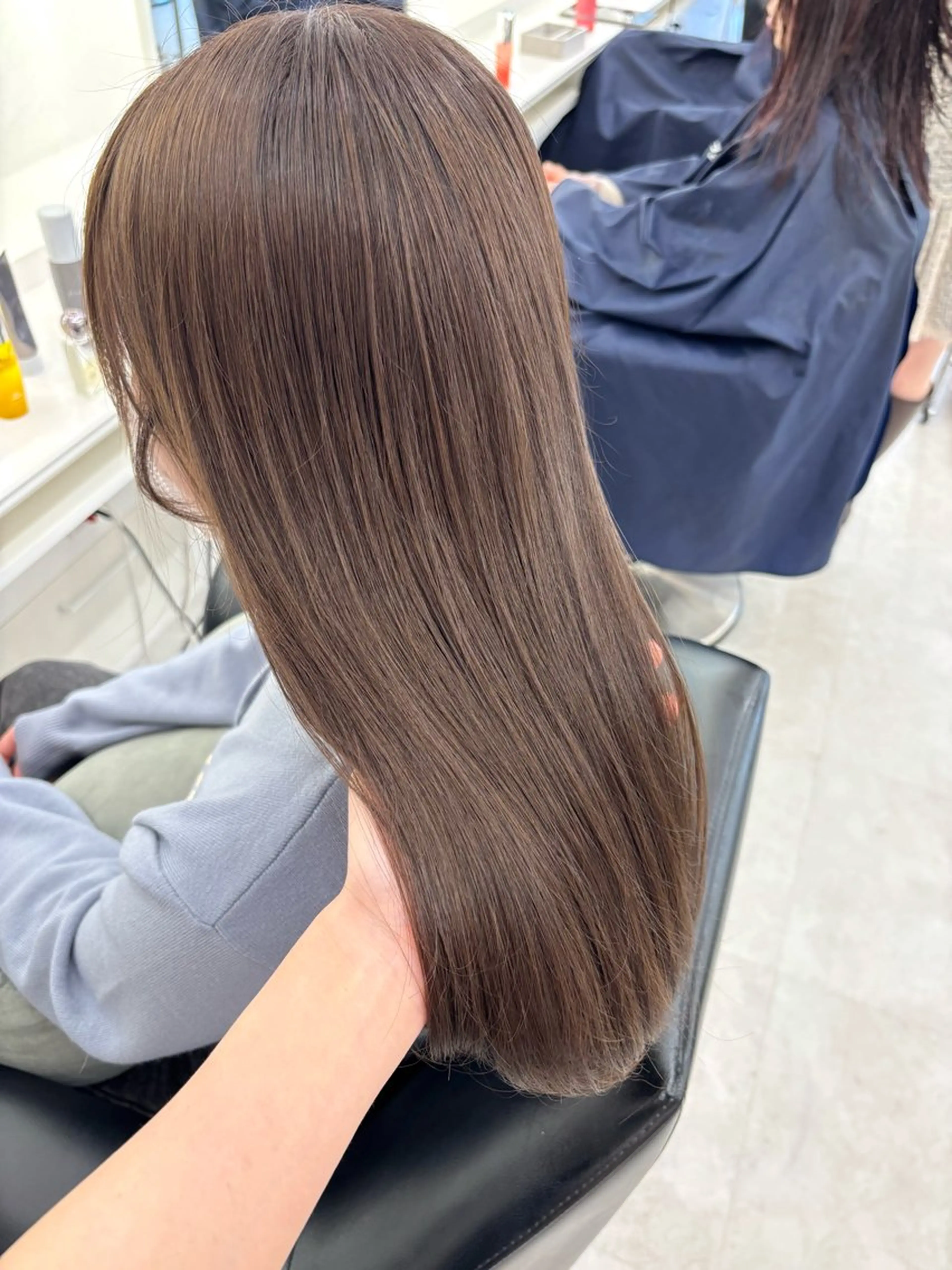 【ブリーチなしで明るく✨️ブリーチなしダブルカラー👱🏻‍♀️🪄】ブリーチなしで明るい髪に♡♡の写真