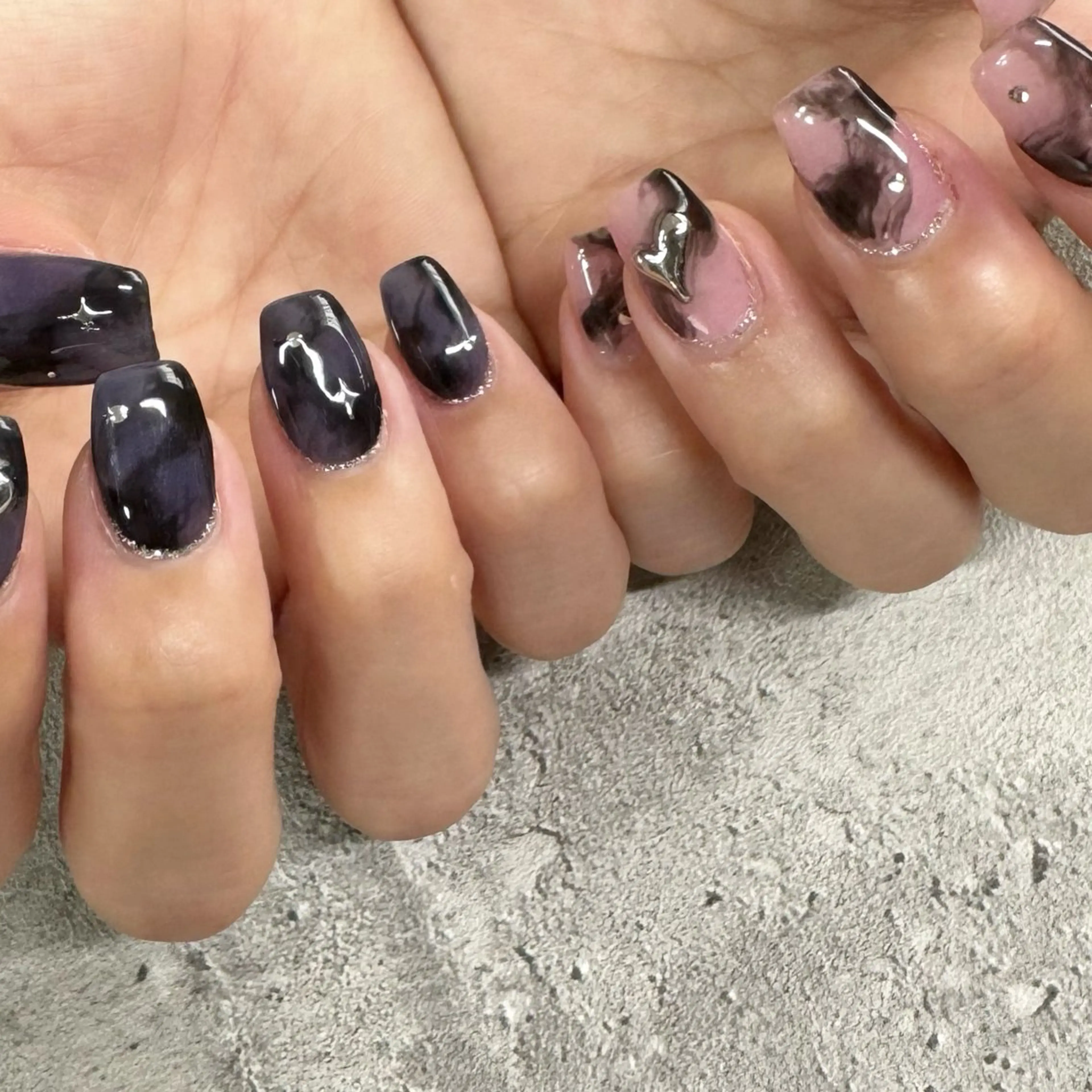 ネイル ジェルネイル 東 千夏のネイルデザイン