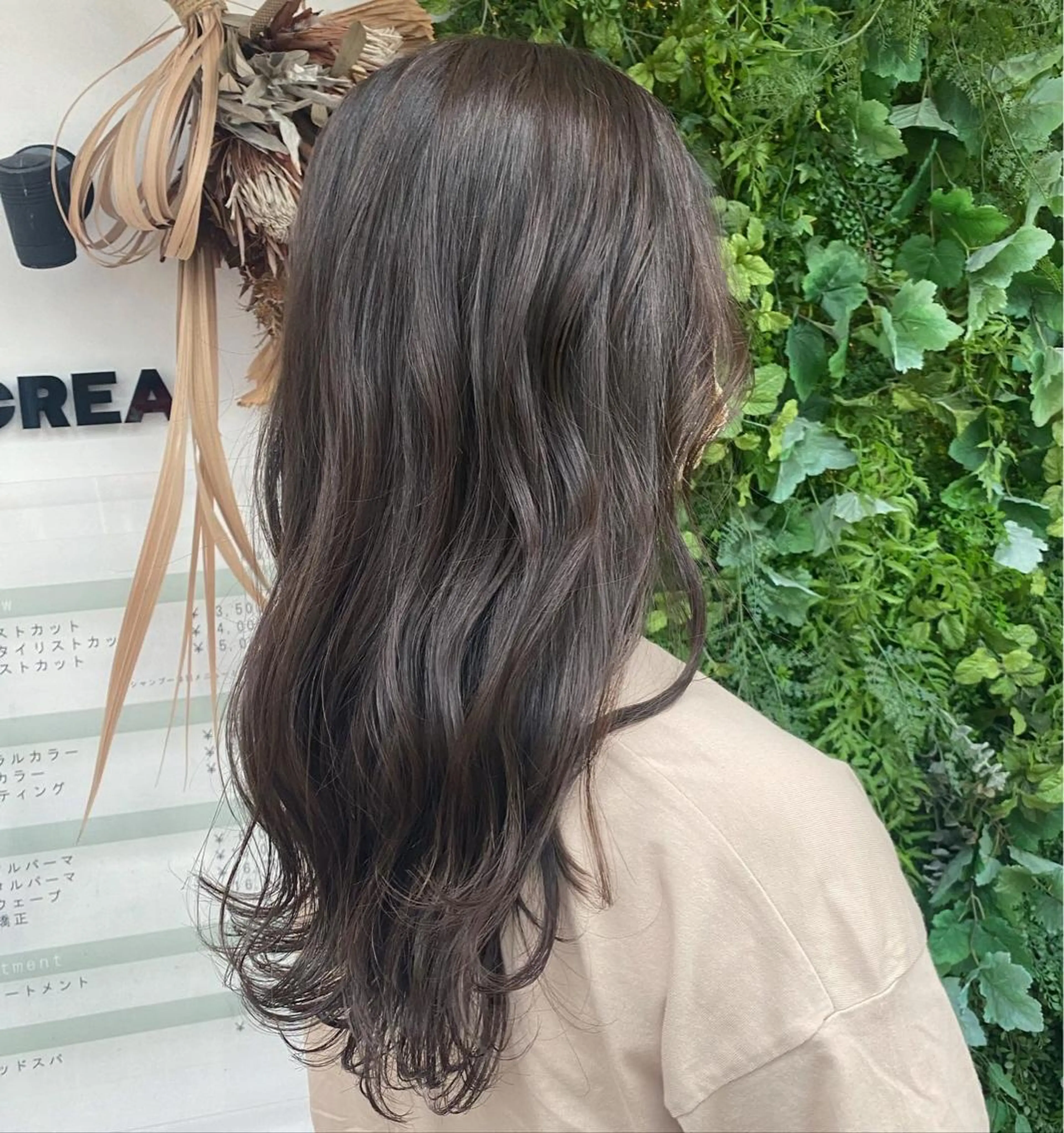 ロング カラー 透明感カラー/韓国 ヘア🩶yuri🩵のヘアスタイル