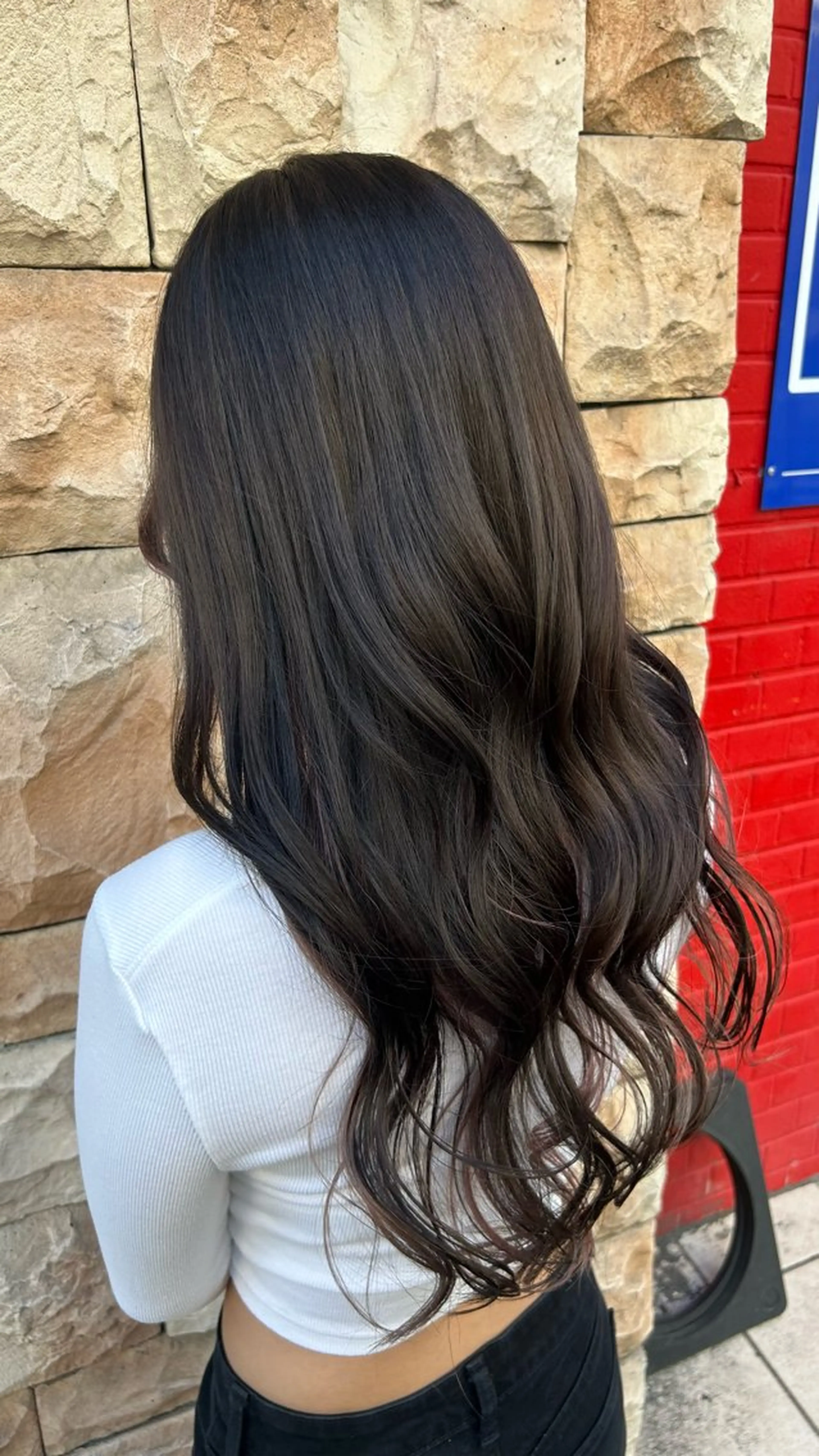 ロング ヘアセット ✨🦄韓国風レイヤ ー🦄✨林あかりのヘアスタイル