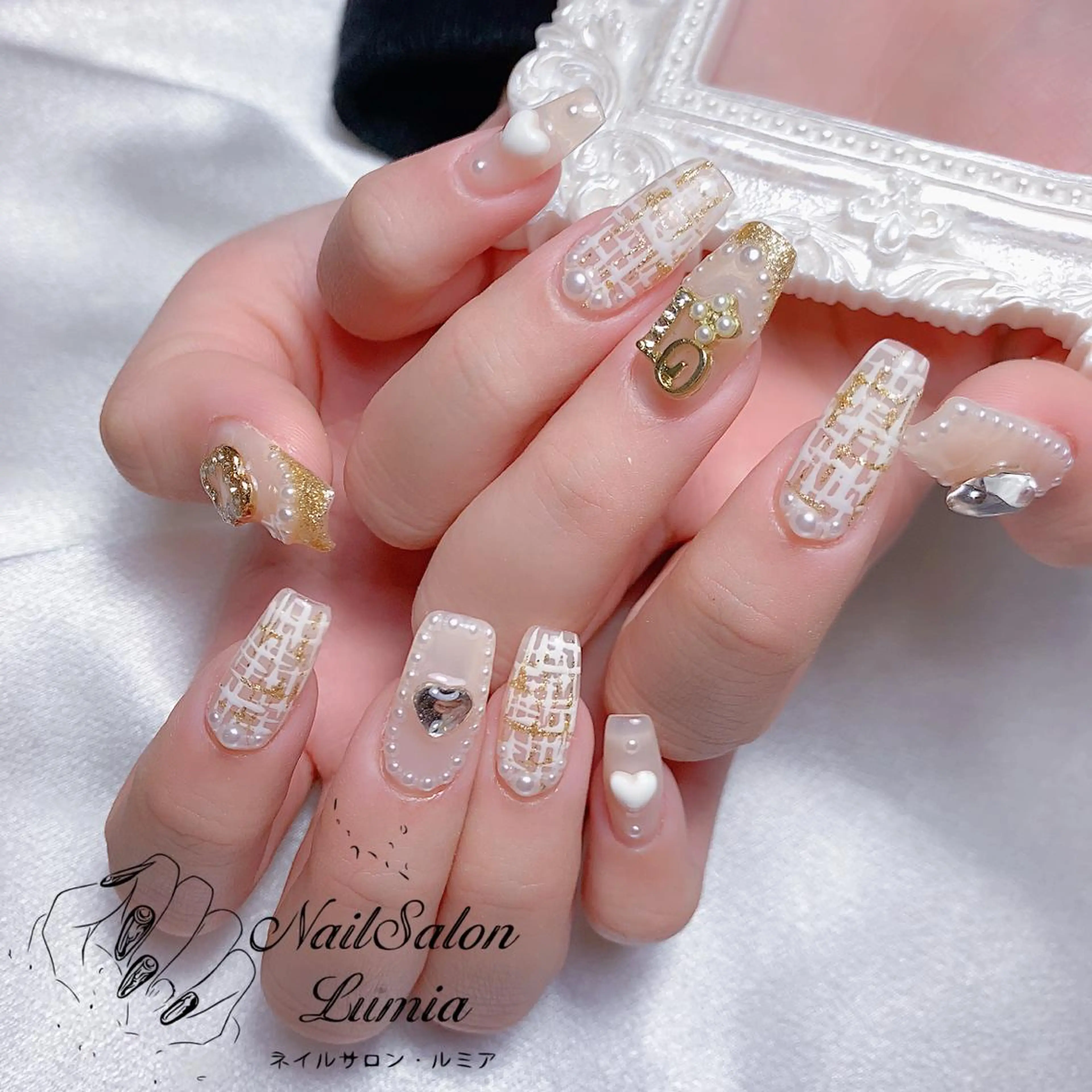 ネイル ハンドネイル ネイルサロン ルミア Lumia 店長のネイルデザイン