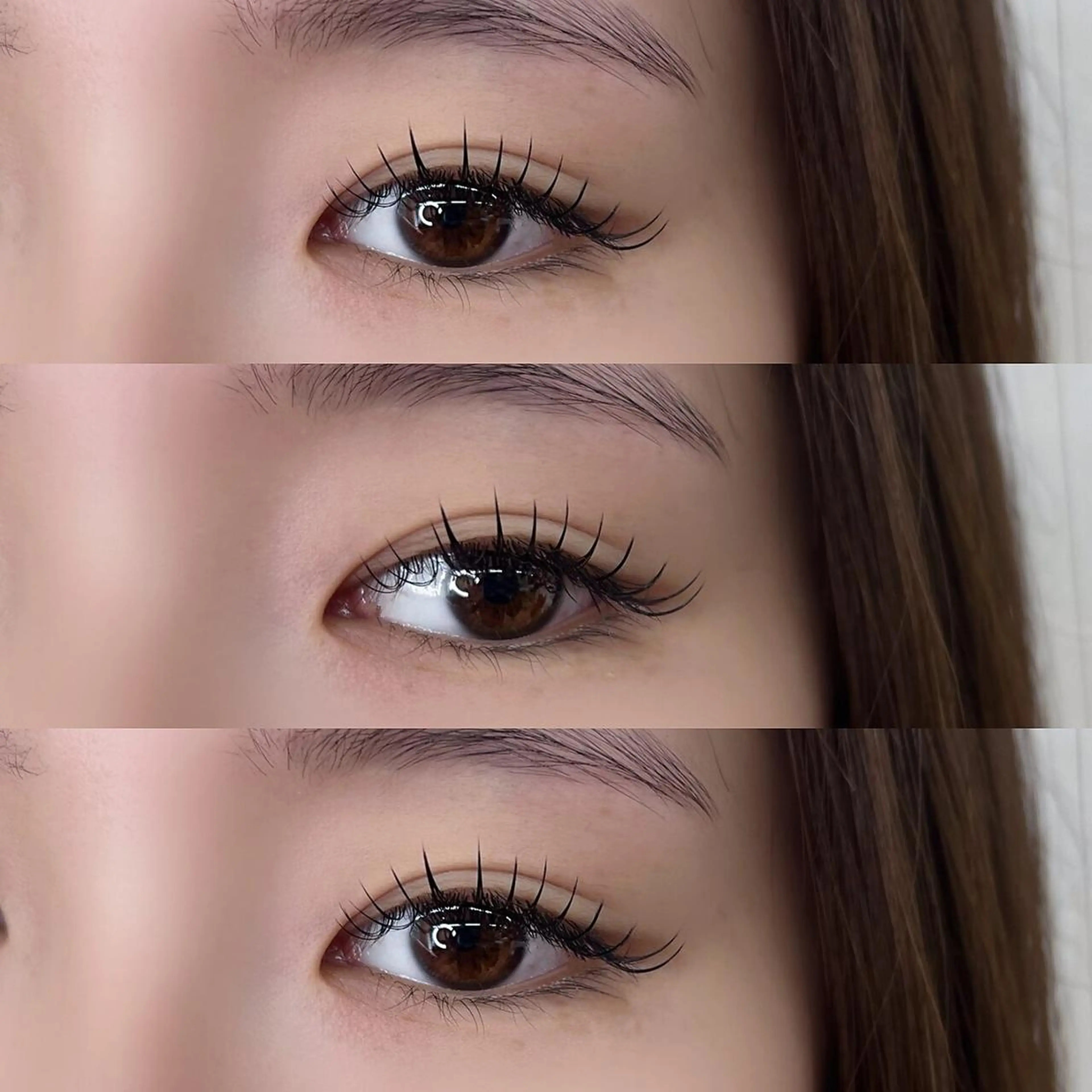 【マツエクモデル様募集中】フラットラッシュ上下💫(上オフ込み)の写真