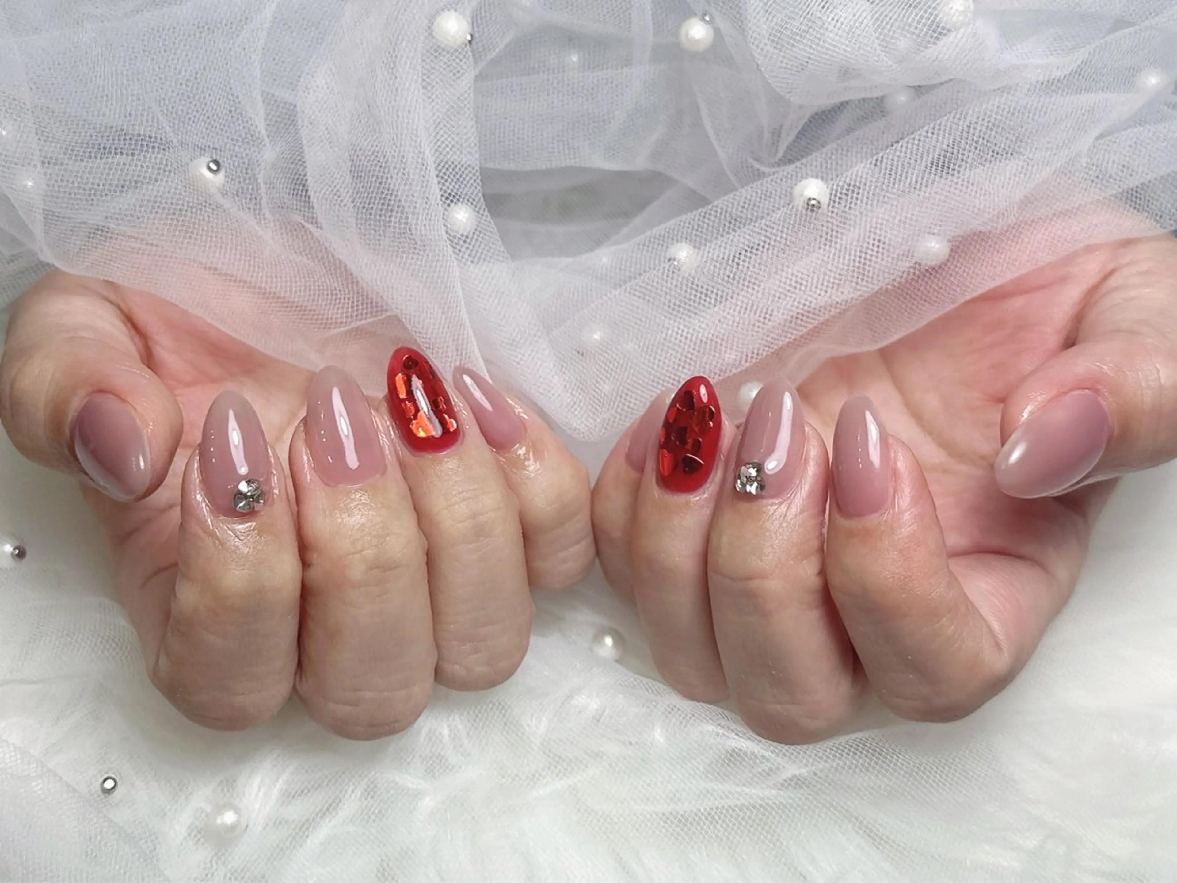 ネイル 【Eclat ｴｸﾗ】nail＆beauty所属・Eclat〔ｴｸﾗ〕 MOEKA𝜗𝜚*のネイルデザイン