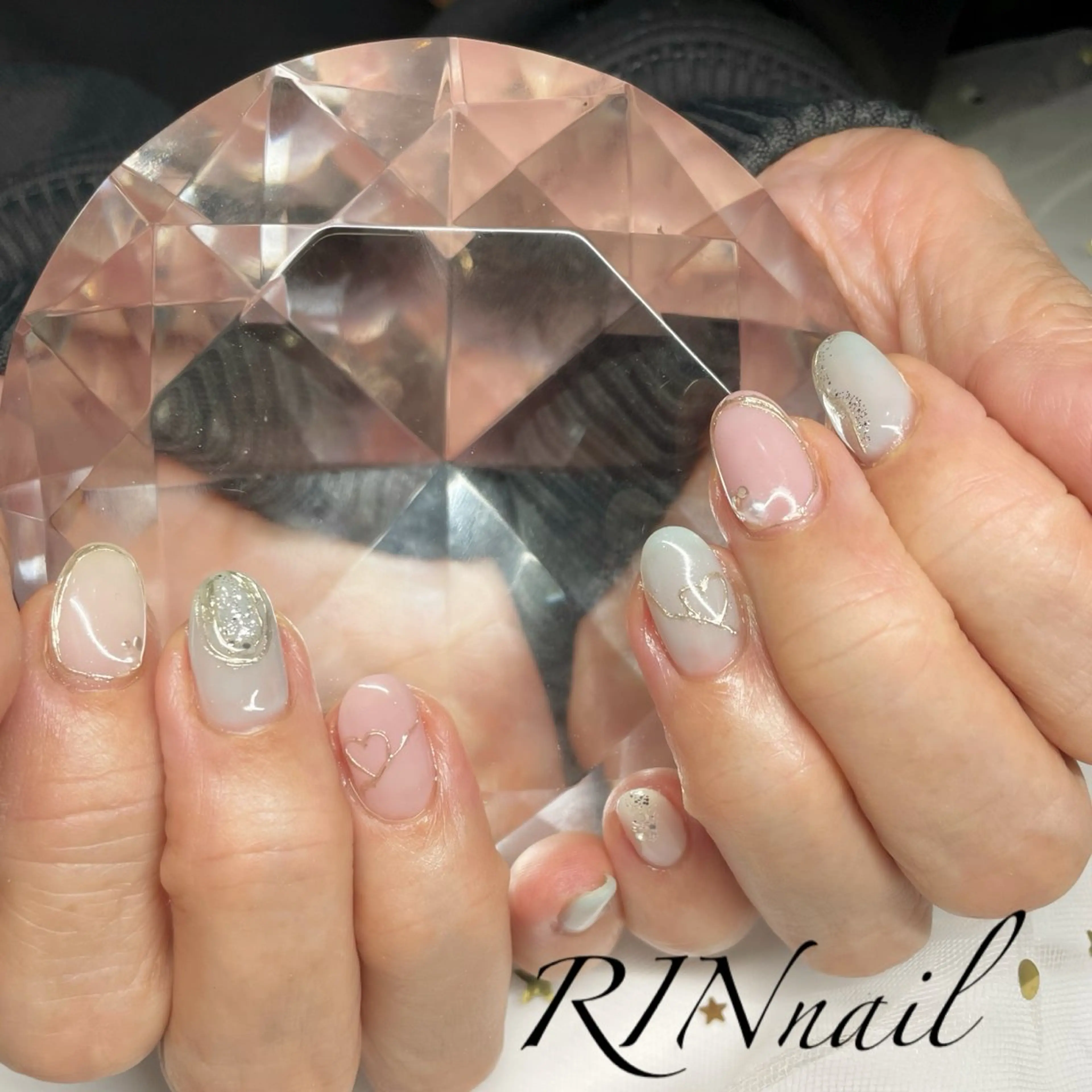 ネイル ハンドネイル ハンドケア RIN HOMEnailのネイルデザイン