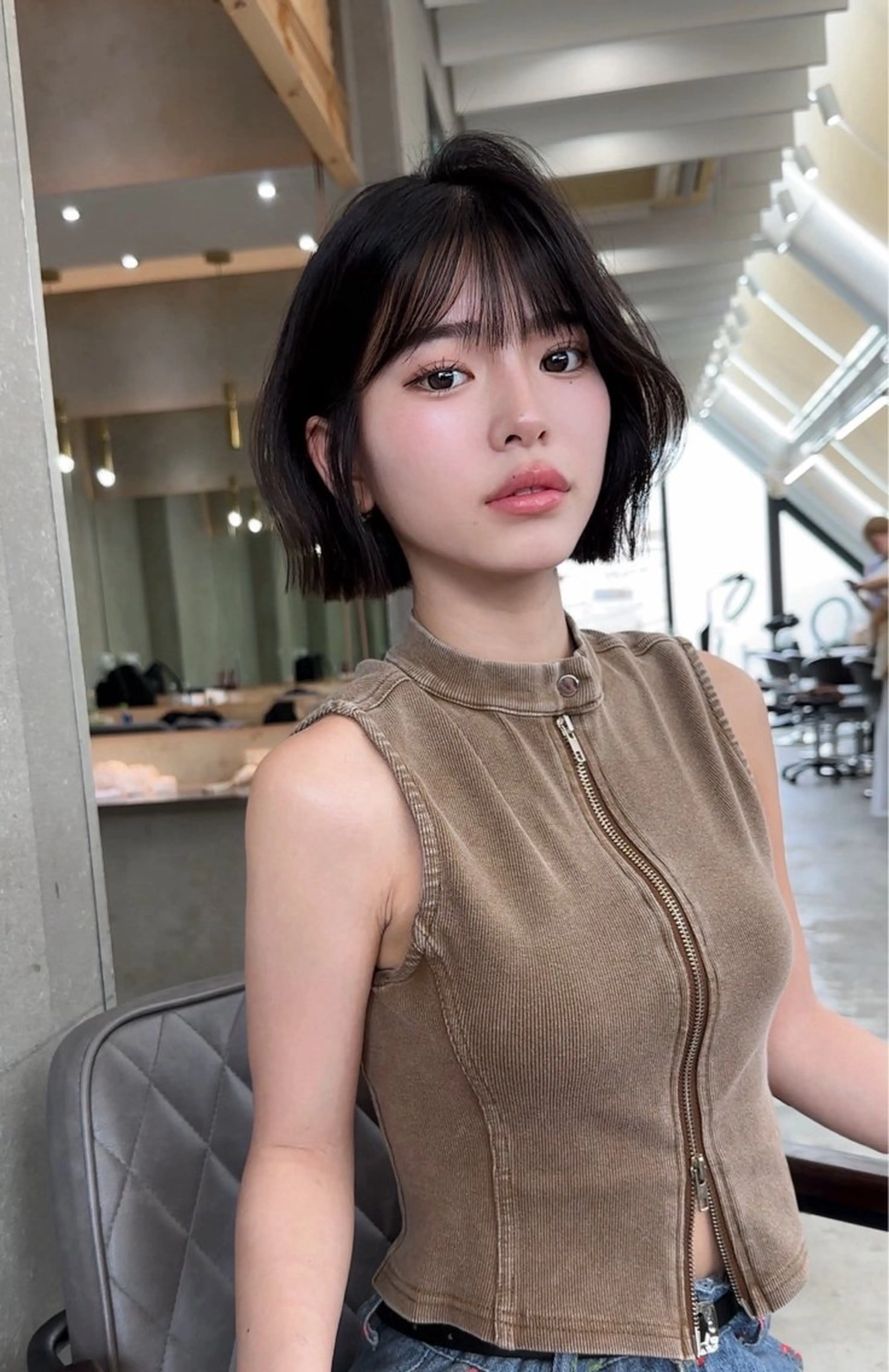 ショート カラー カット トリートメント Lond Bloom 天神ショート/ボブのヘアスタイル