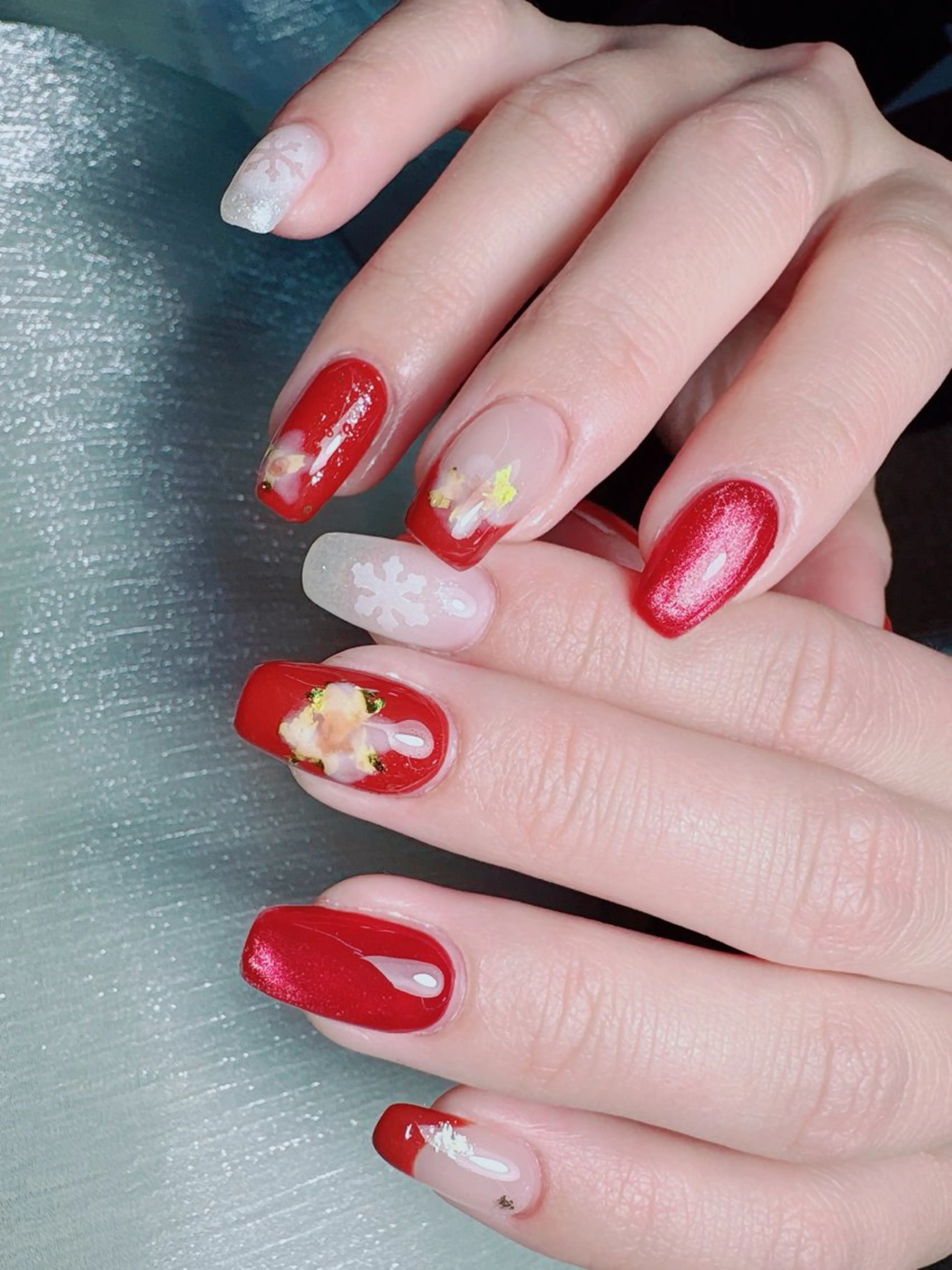 ネイル ハンドネイル Yuxi Beauty salon 【ユーシィー ビューティ サロン】所属・ユーシーネイルサロン 池田公園店のネイルデザイン