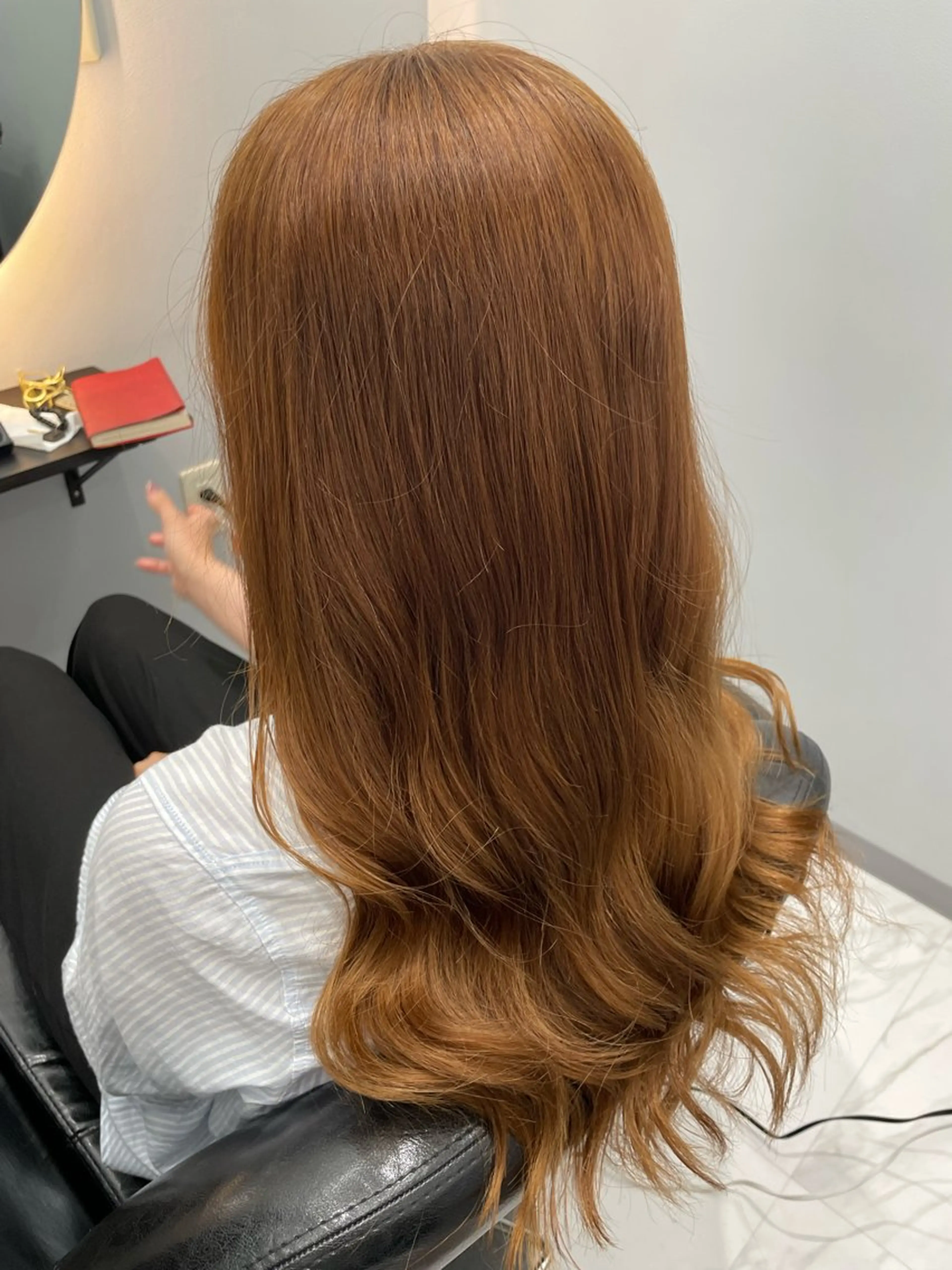 ロング ヘアカラー トリートメント 🦋saki🦋 髪質改善🦋のヘアスタイル