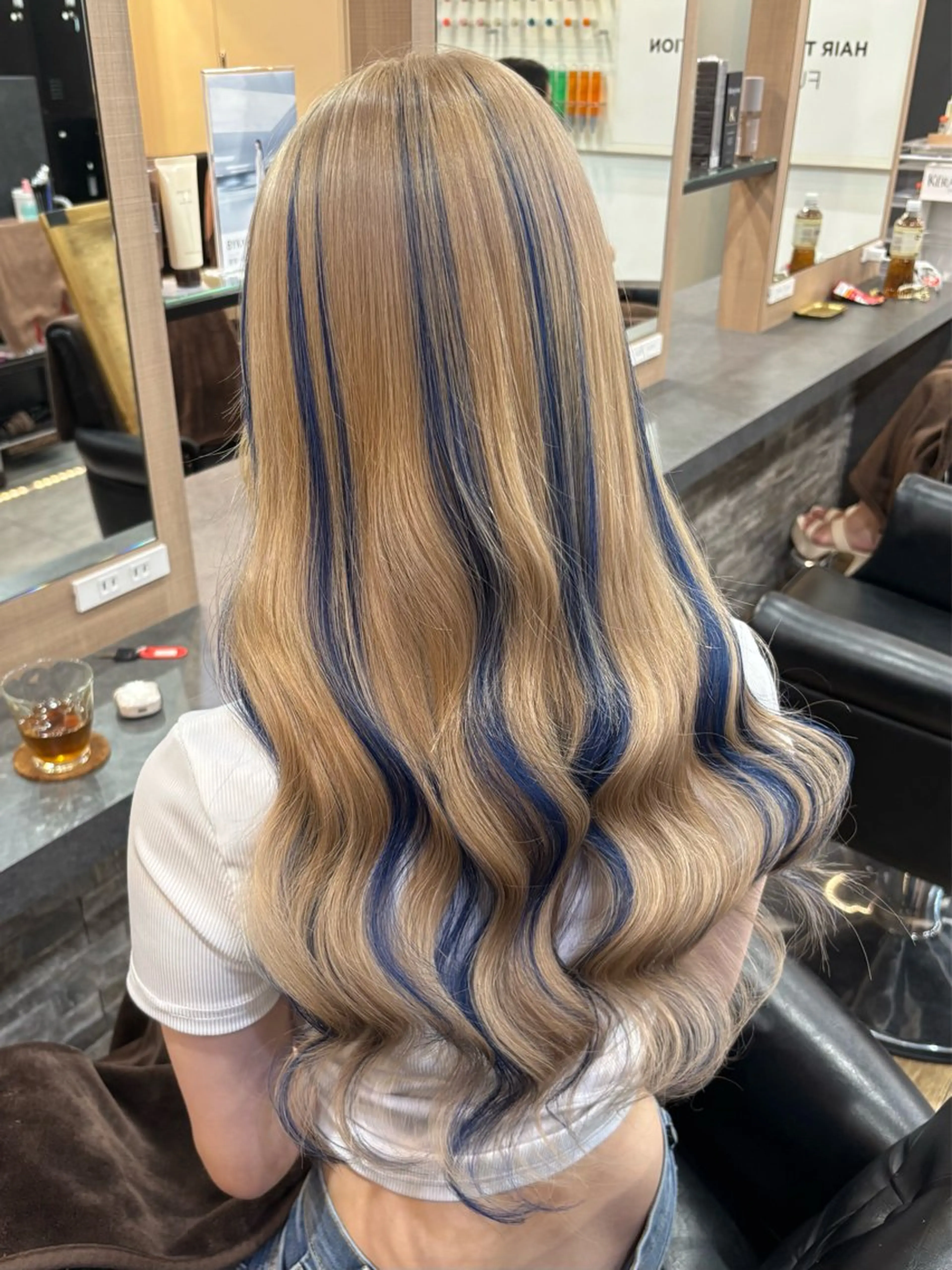 ロング エクステ カット ヘアカラー エクステ 横浜/エクステ特化× 艶カラー/あいかのヘアスタイル