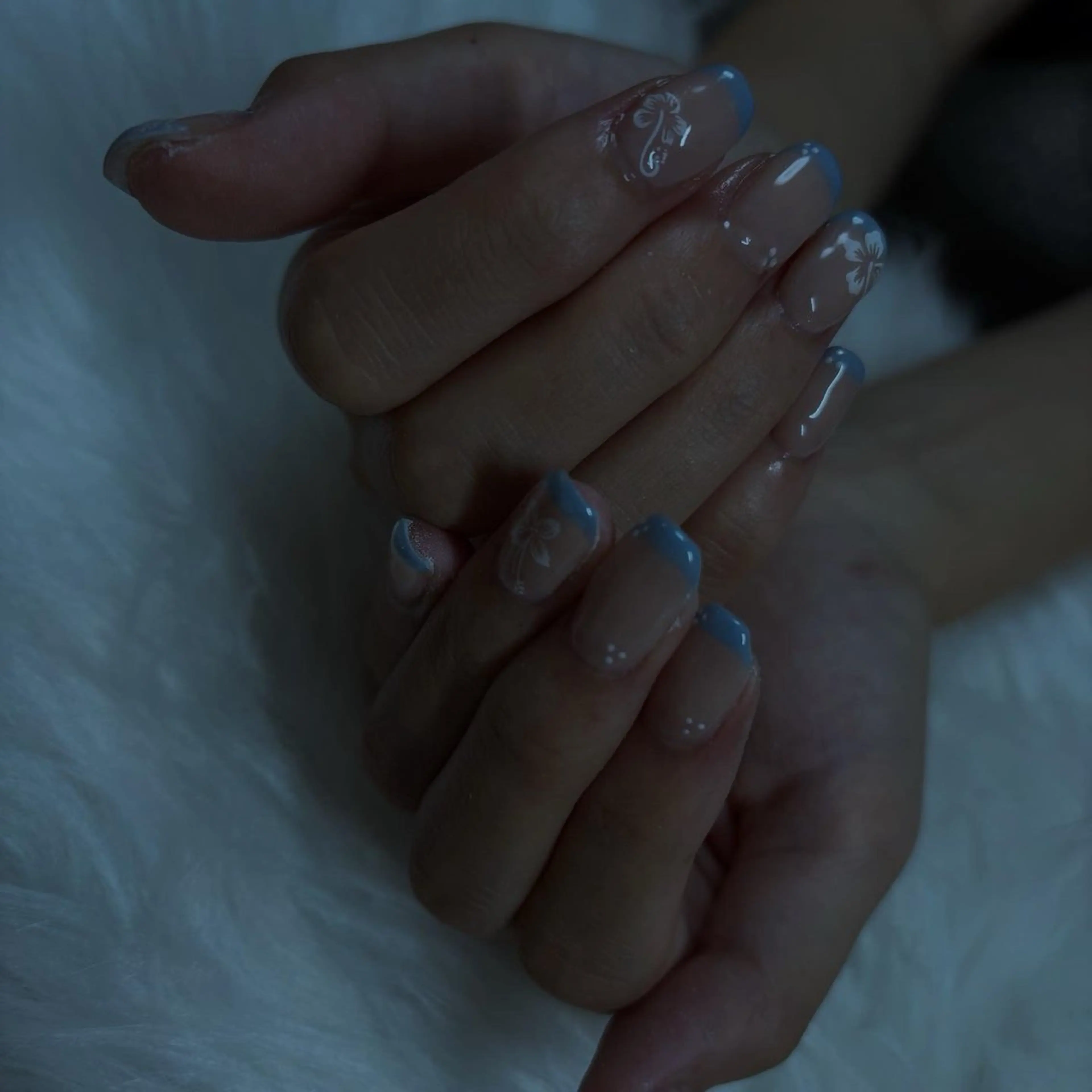 ネイル 長さ出し フットネイル フレンチネイル ハート キラキラネイル vante_aimi .パラジェル取扱店のネイルデザイン