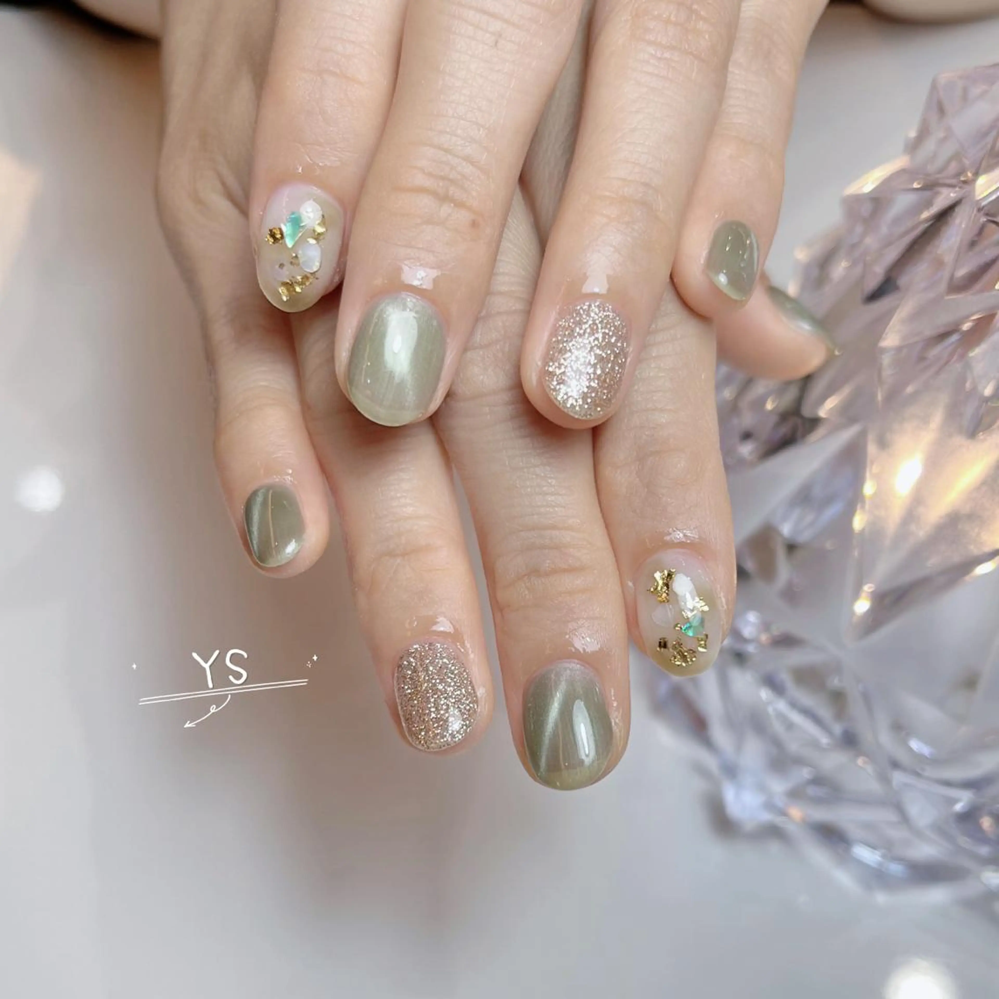 ネイル ハンドネイル YS Nailのネイルデザイン