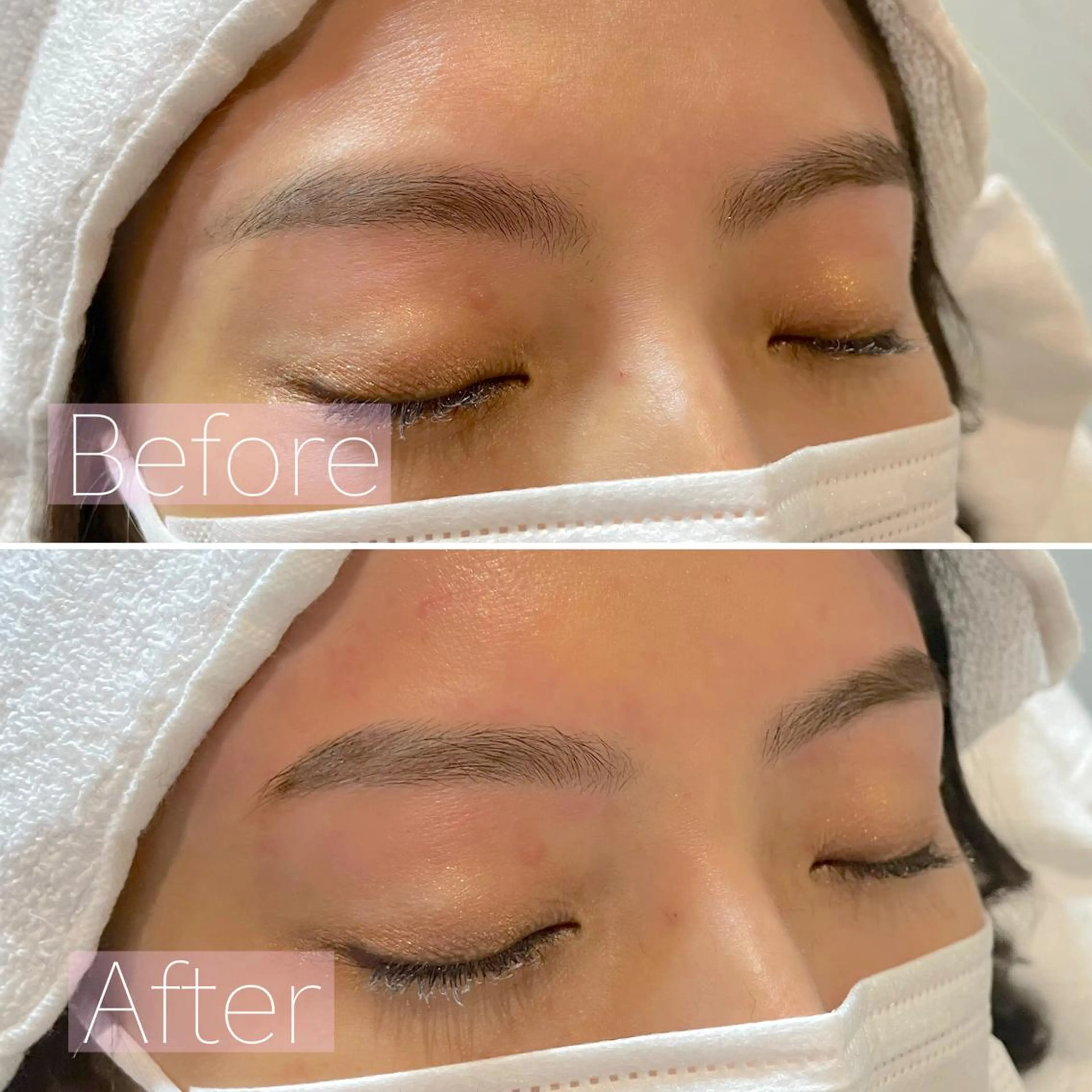 アイブロウ 眉毛ワックス脱毛 土井 のぞみのエステ・リラクイメージ