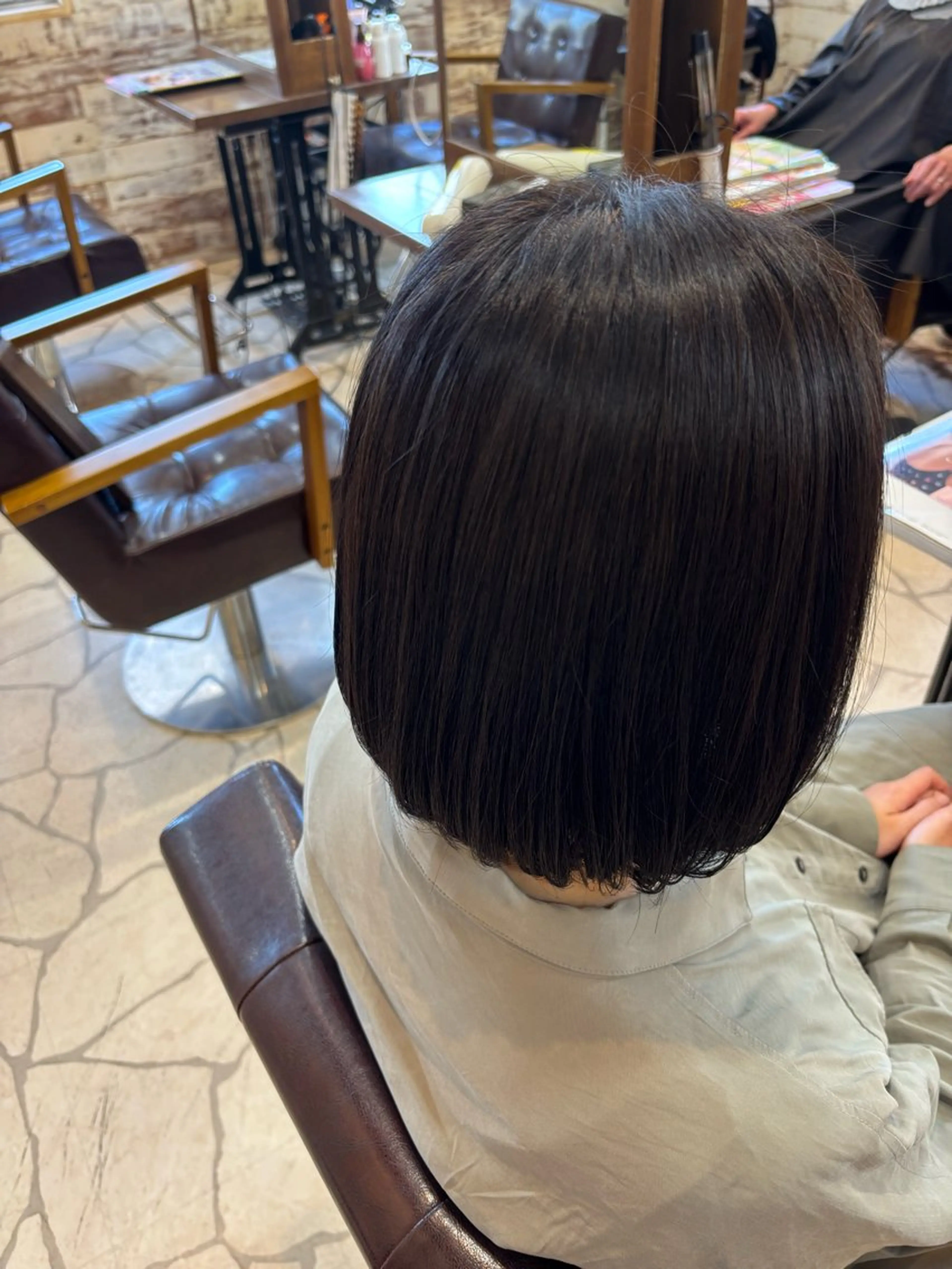 白髪染め＋2stepトリートメントの写真