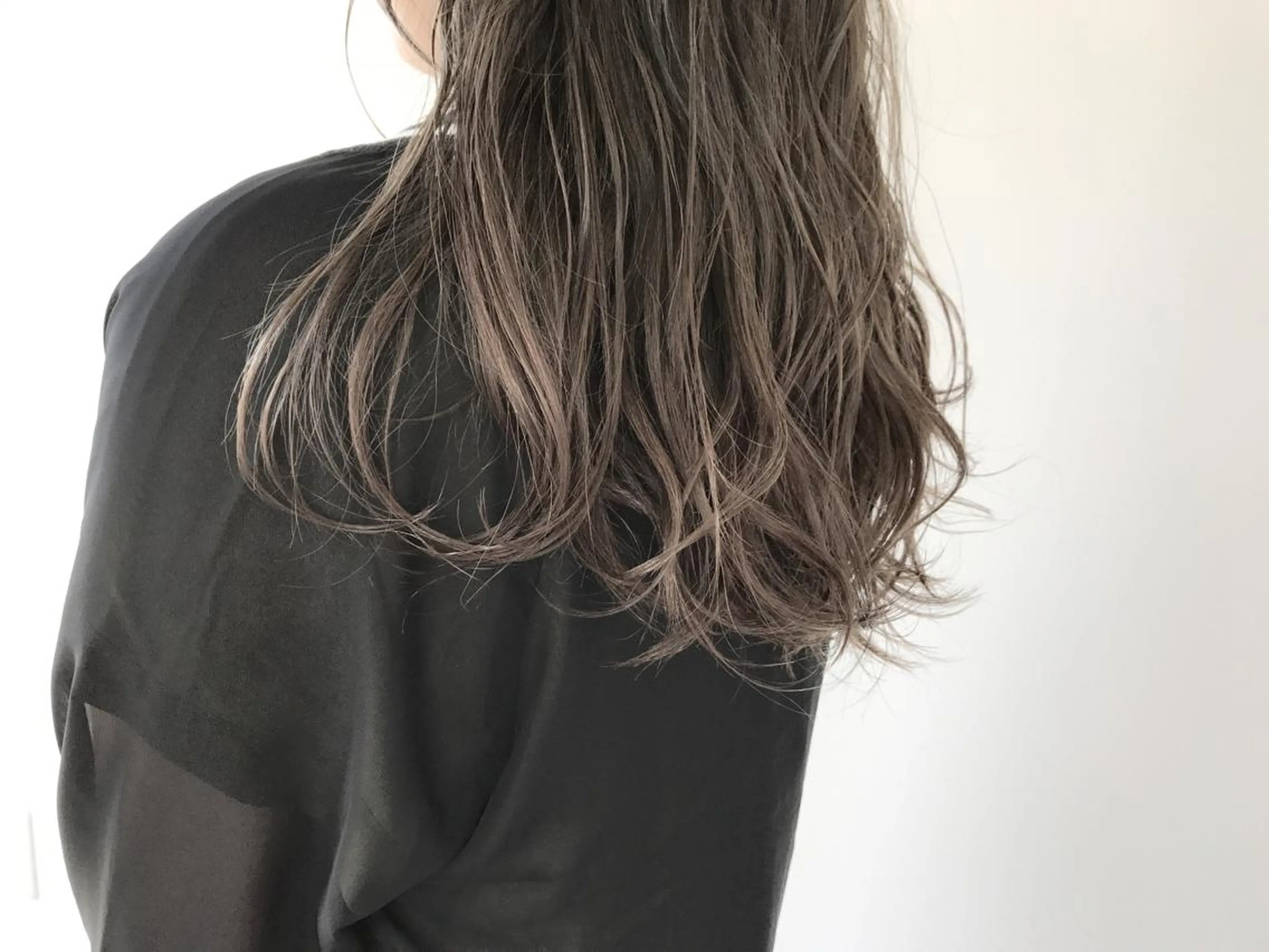 セミロング カラー グラデーションカラー エクステ/髪質改善/ rita/フルヤマのヘアスタイル