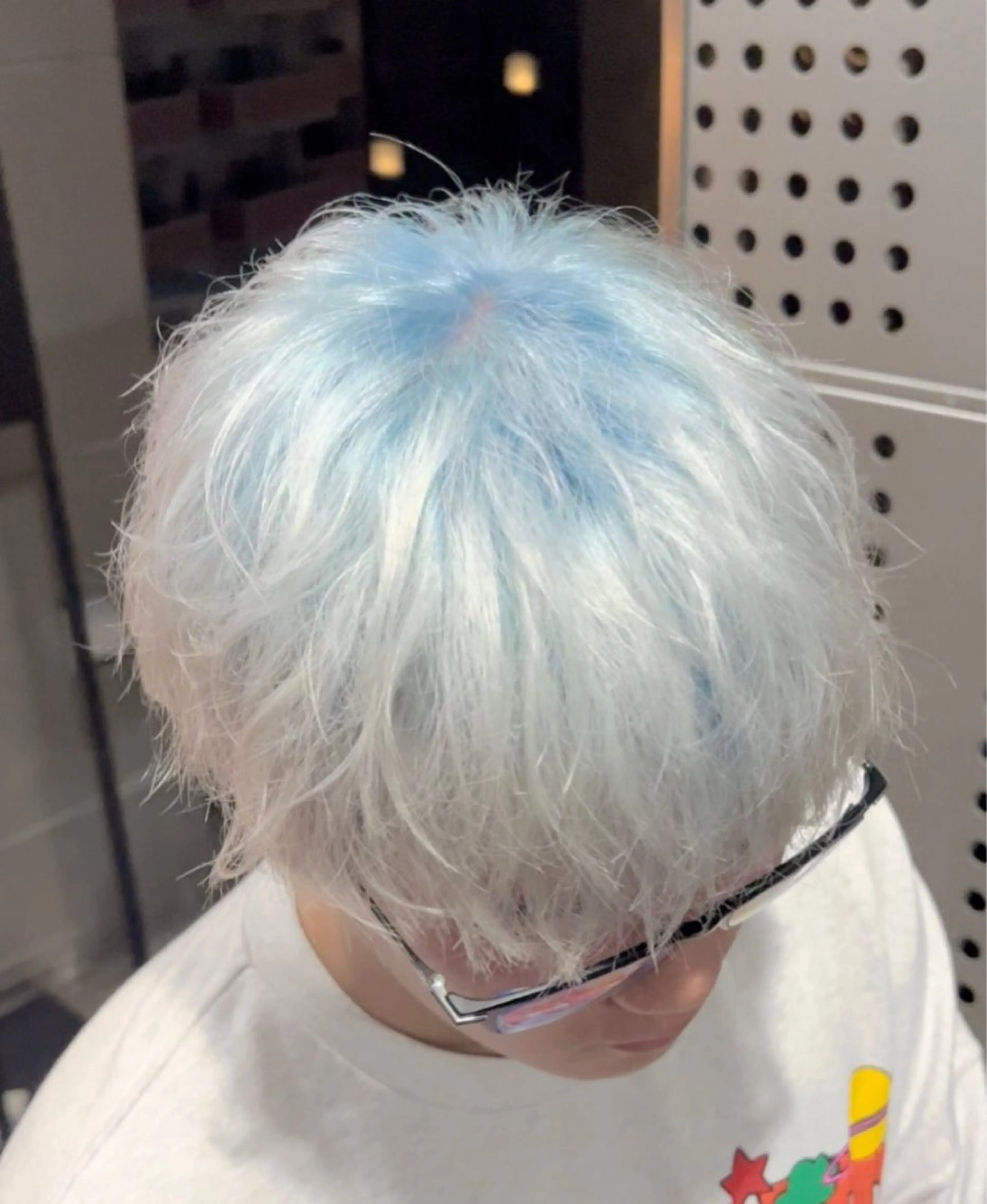 カラー メンズ デザインカラー カット ヘアカラー 曲がる縮毛矯正/ メンズパーマ森隆之介のヘアスタイル