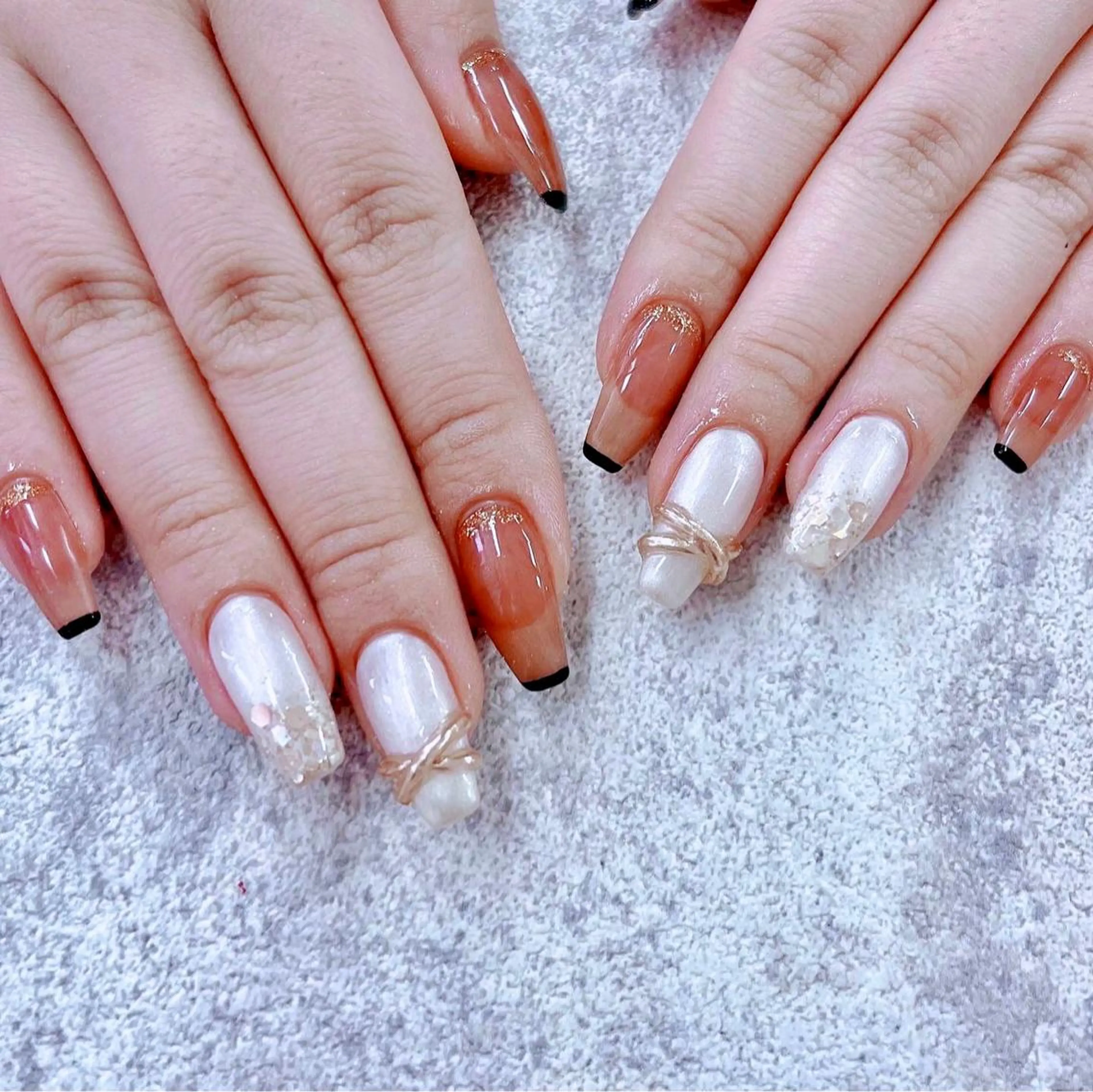 ネイル nail &eye    ADDICT OHORI所属・addict 練習中のネイルデザイン