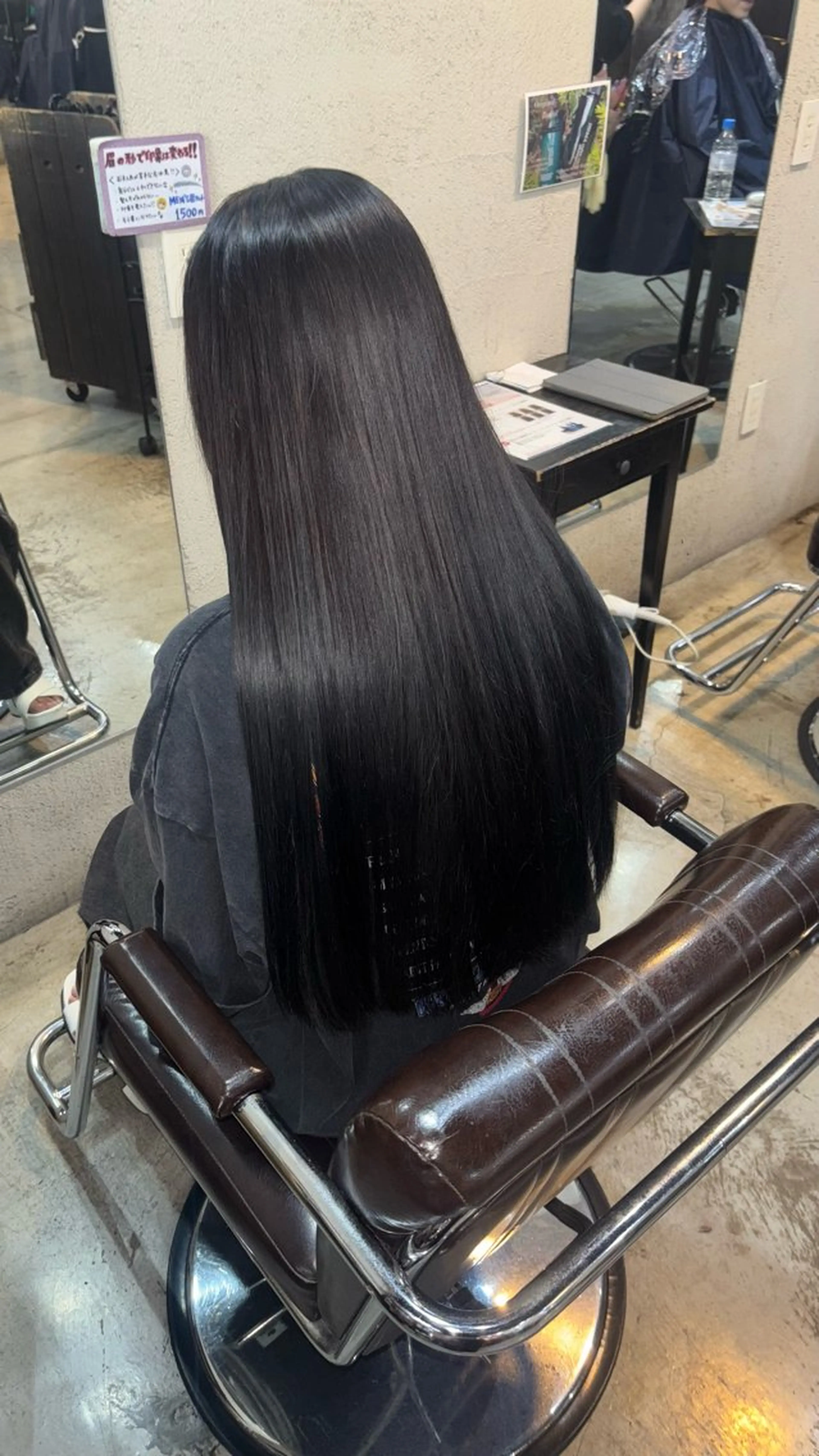 ロング カラー ブリーチ ロング ヘアカラー 小池 かなこのヘアスタイル