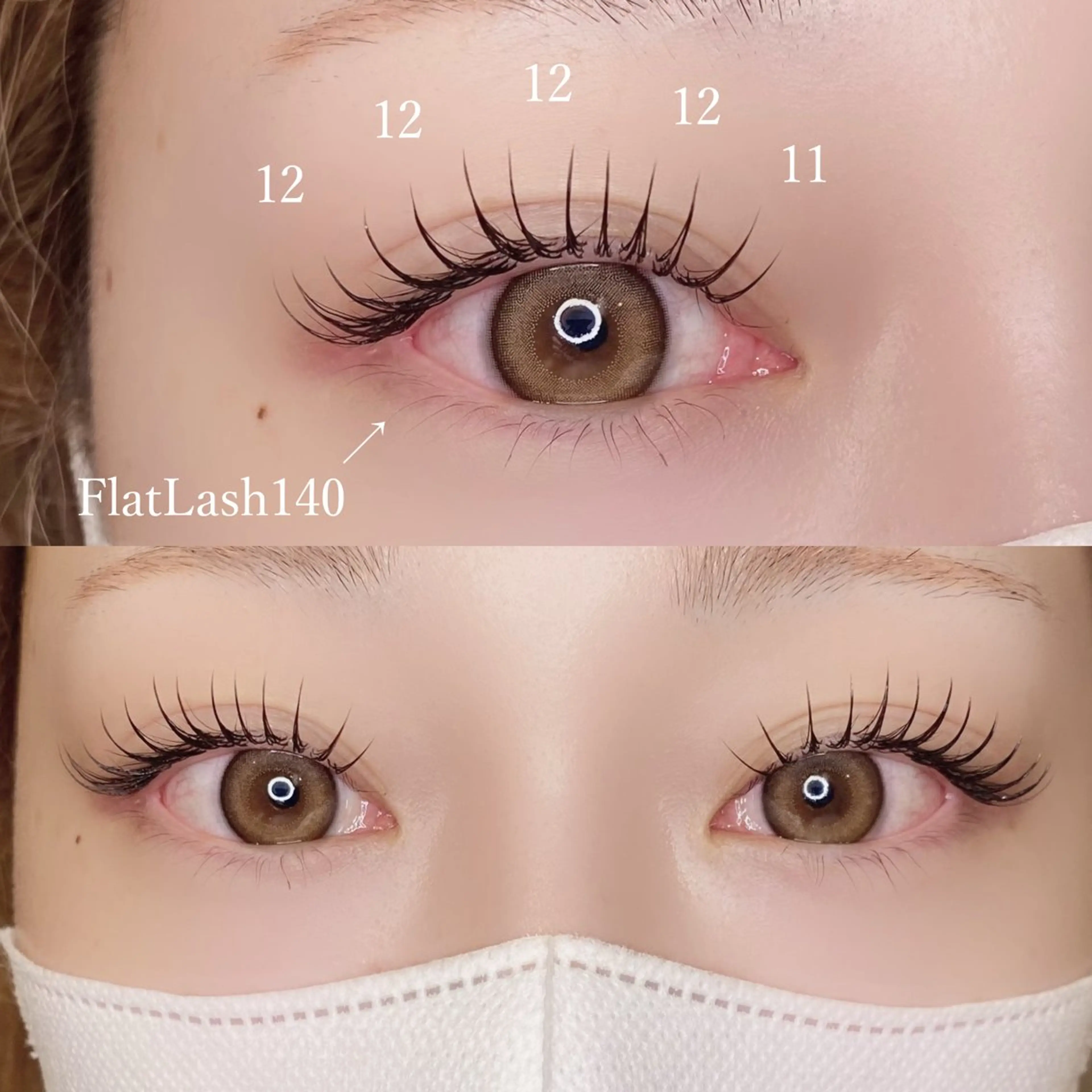 マツエク・マツパ vivogue所属・立川駅徒歩2分🫧 vivogueのマツエク・マツパデザイン