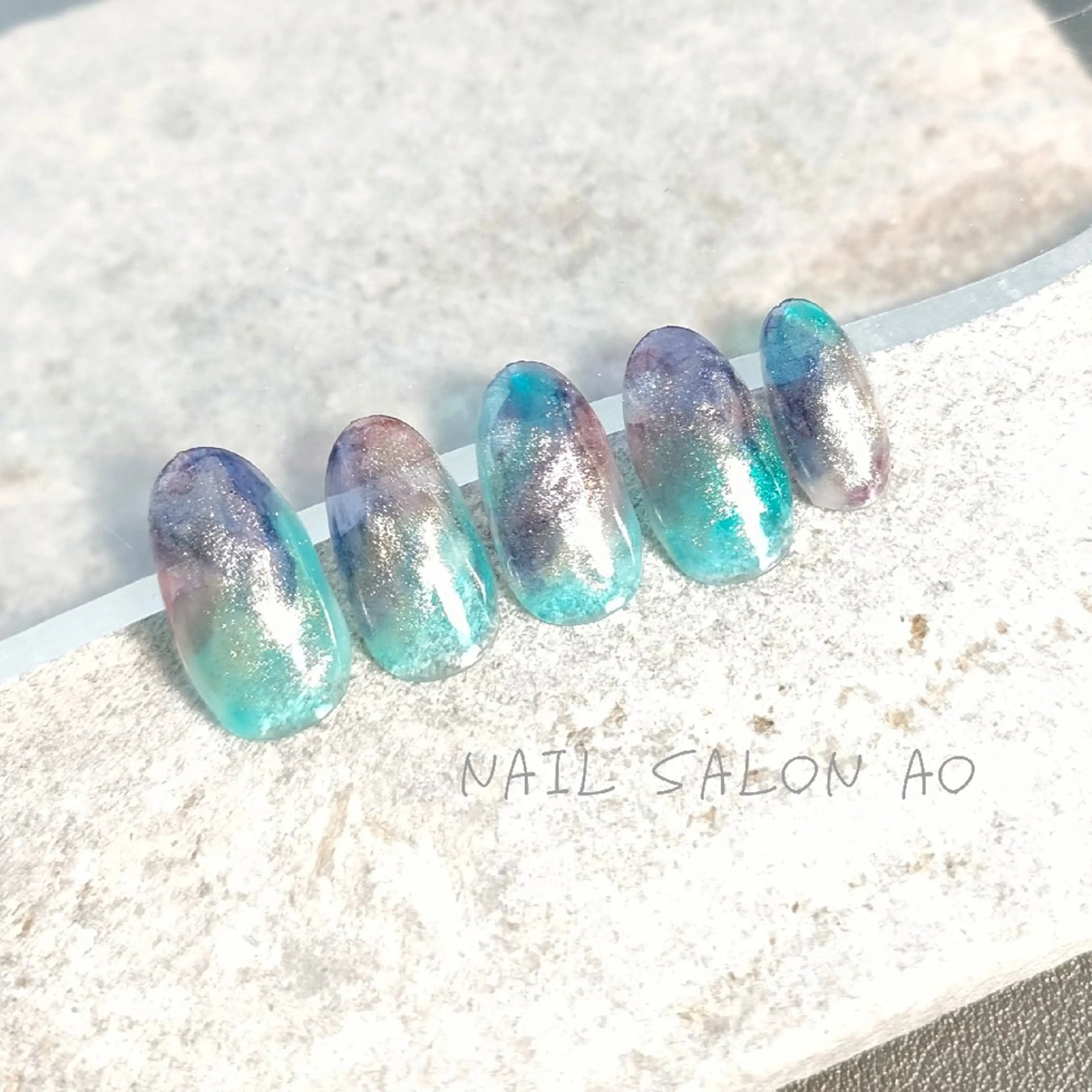 ネイル Nail Salon   AO✳Emiのネイルデザイン