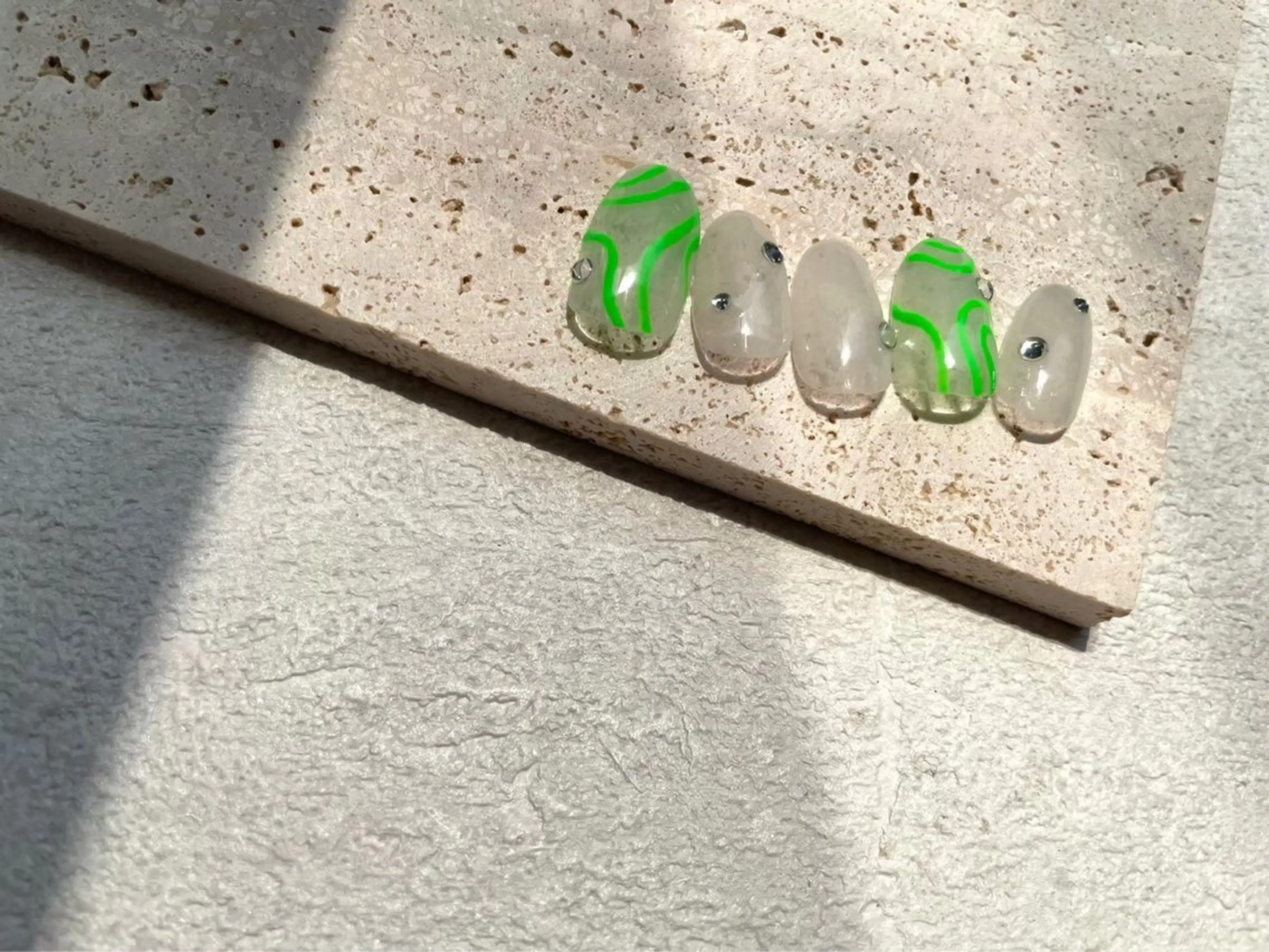 ネイル ⭐︎休業中の練習⭐︎ JNA認定講師髙橋のネイルデザイン