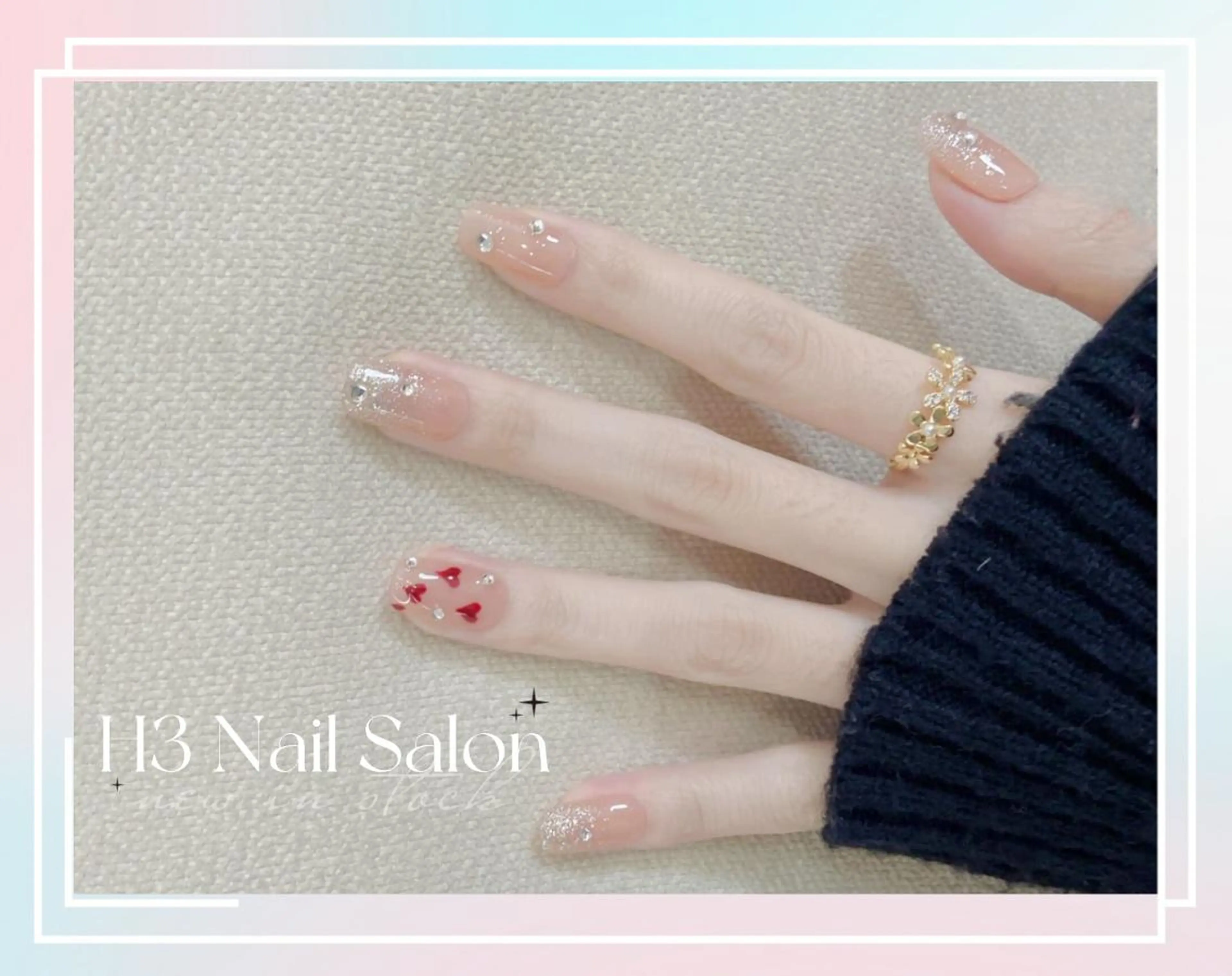 ミディアム DoReMi サロン ダンダンのネイルデザイン