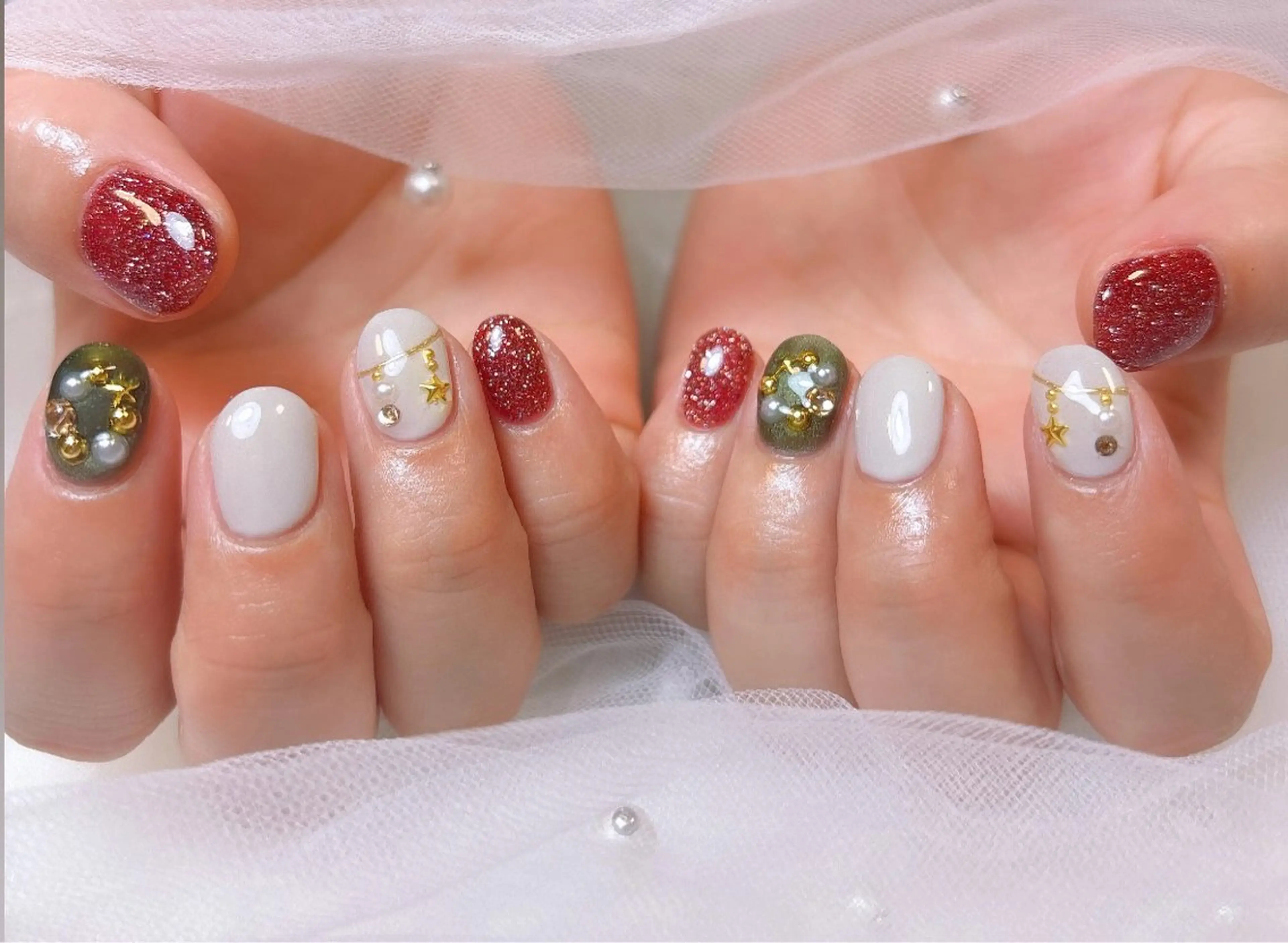 ショート Nail Salon Rinosh所属・Rinosh Haruのネイルデザイン