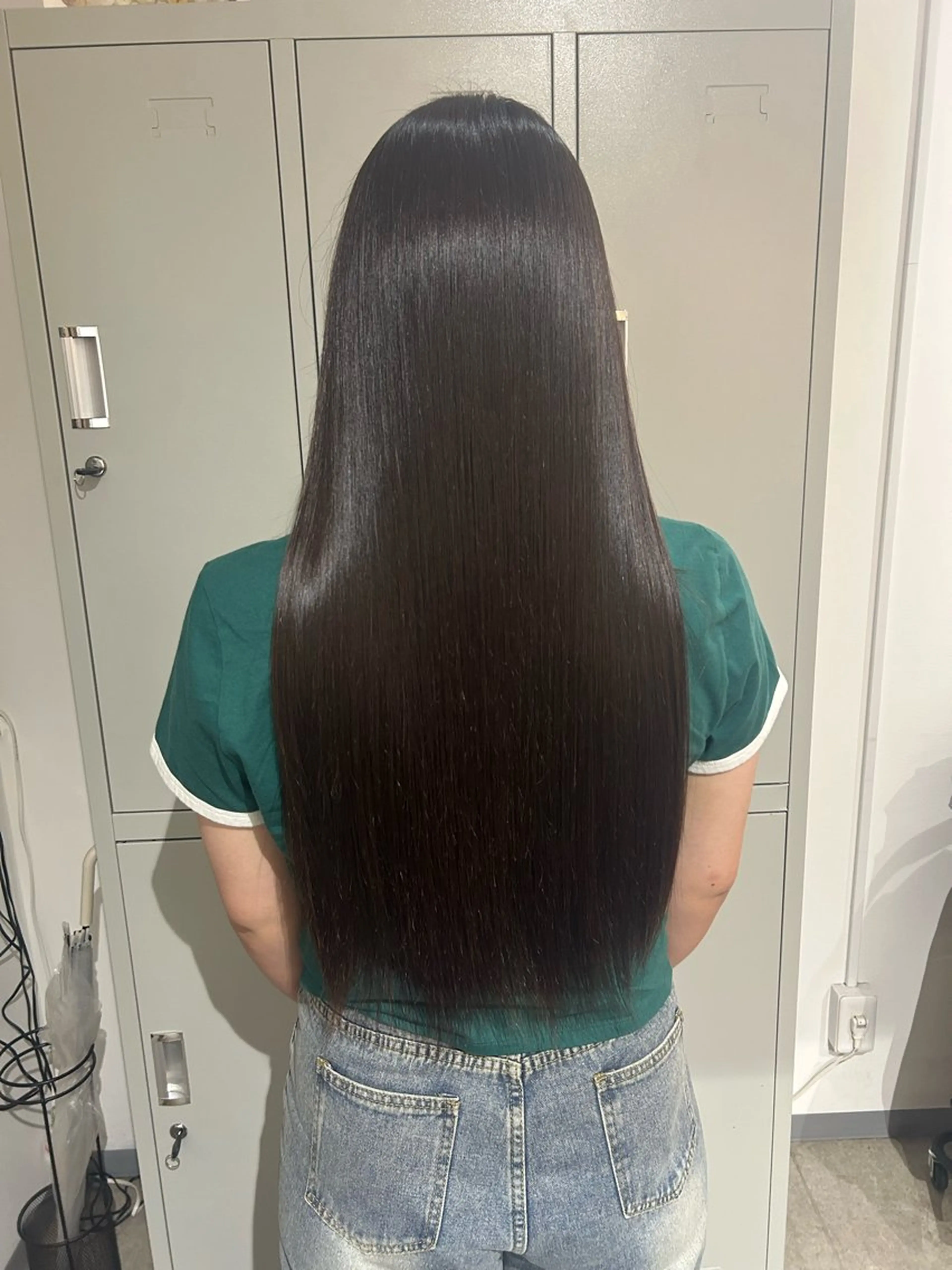 ロング ボブ 髪質改善 ロング 似合わせカット トリートメント ✨️ストレート ✨️久留米美容室のヘアスタイル