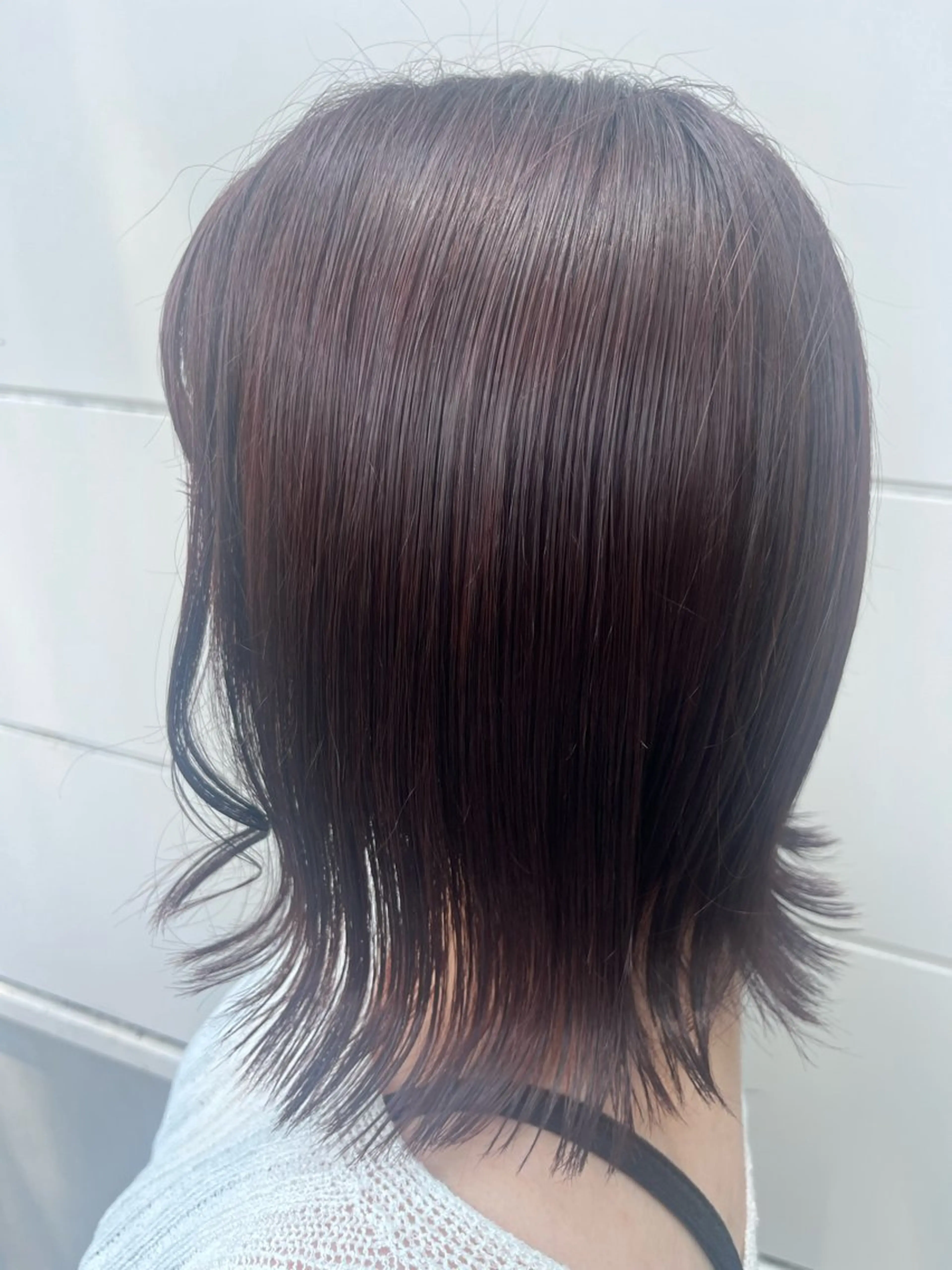 カラー 佐藤 志乃/艶カラーのヘアスタイル